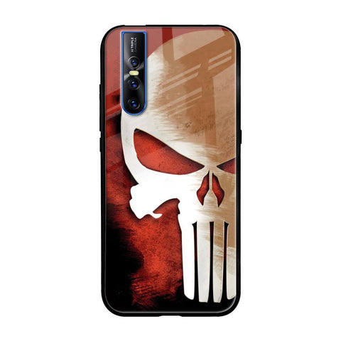 Red Skull Glossy Case for Vivo V15 Pro