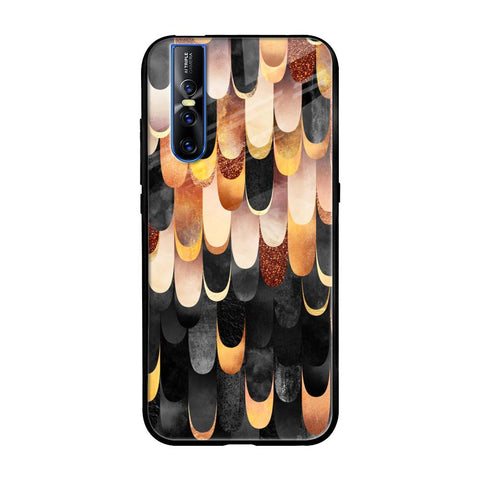 Bronze Abstract Glossy Case for Vivo V15 Pro