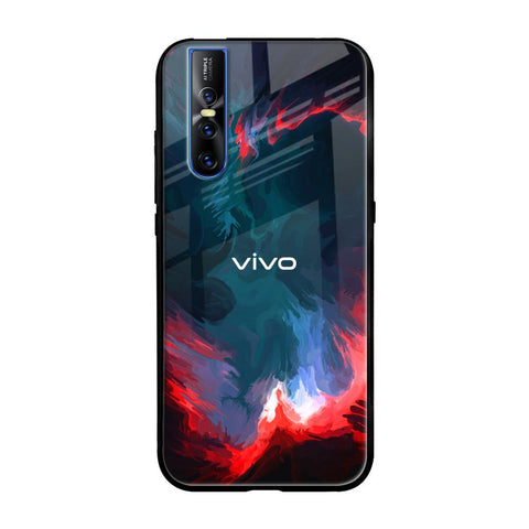 Brush Art Glossy Case For Vivo V15 Pro