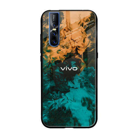 Watercolor Wave Glossy Case for Vivo V15 Pro