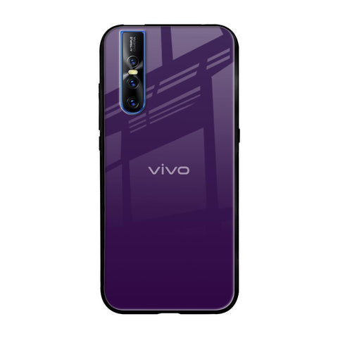 Dark Purple Glossy Case for Vivo V15 Pro