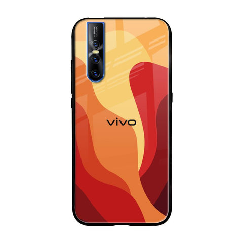 Magma Color Pattern Glossy Case for Vivo V15 Pro