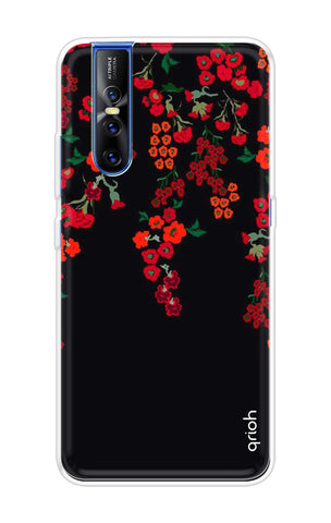 Floral Deco Soft Cover For Vivo V15 Pro