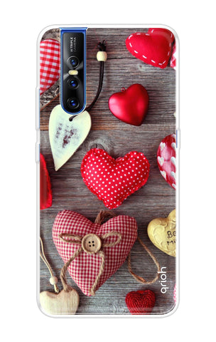 Valentine Hearts Soft Cover for Vivo V15 Pro
