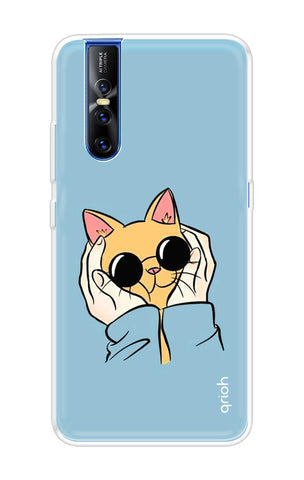 Attitude Cat Soft Cover for Vivo V15 Pro