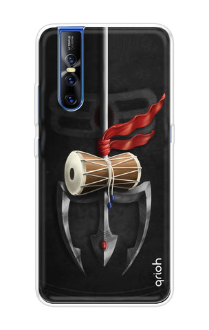 Mahadev Trident Soft Cover For Vivo V15 Pro