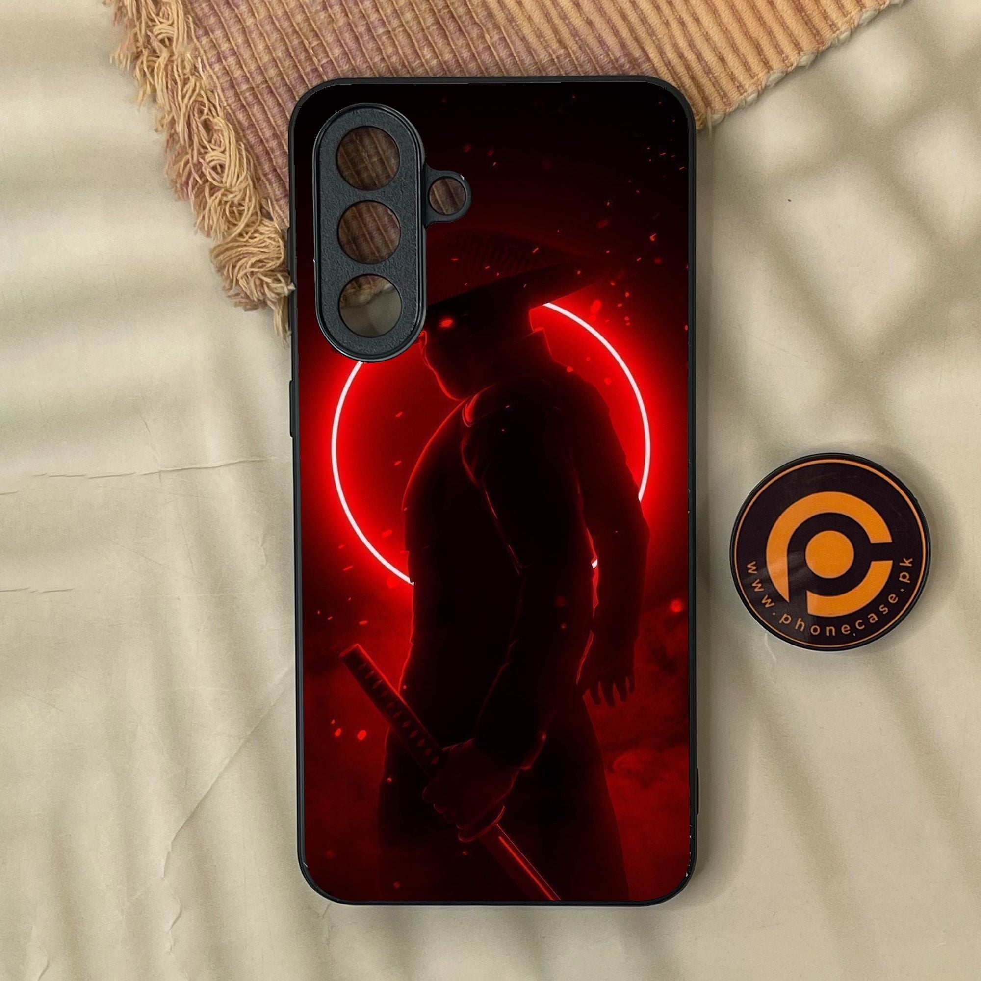 Samsung Galaxy A37 - Ninja Design 4 - Premium Metal Printed Soft Bumper Shock Proof Case