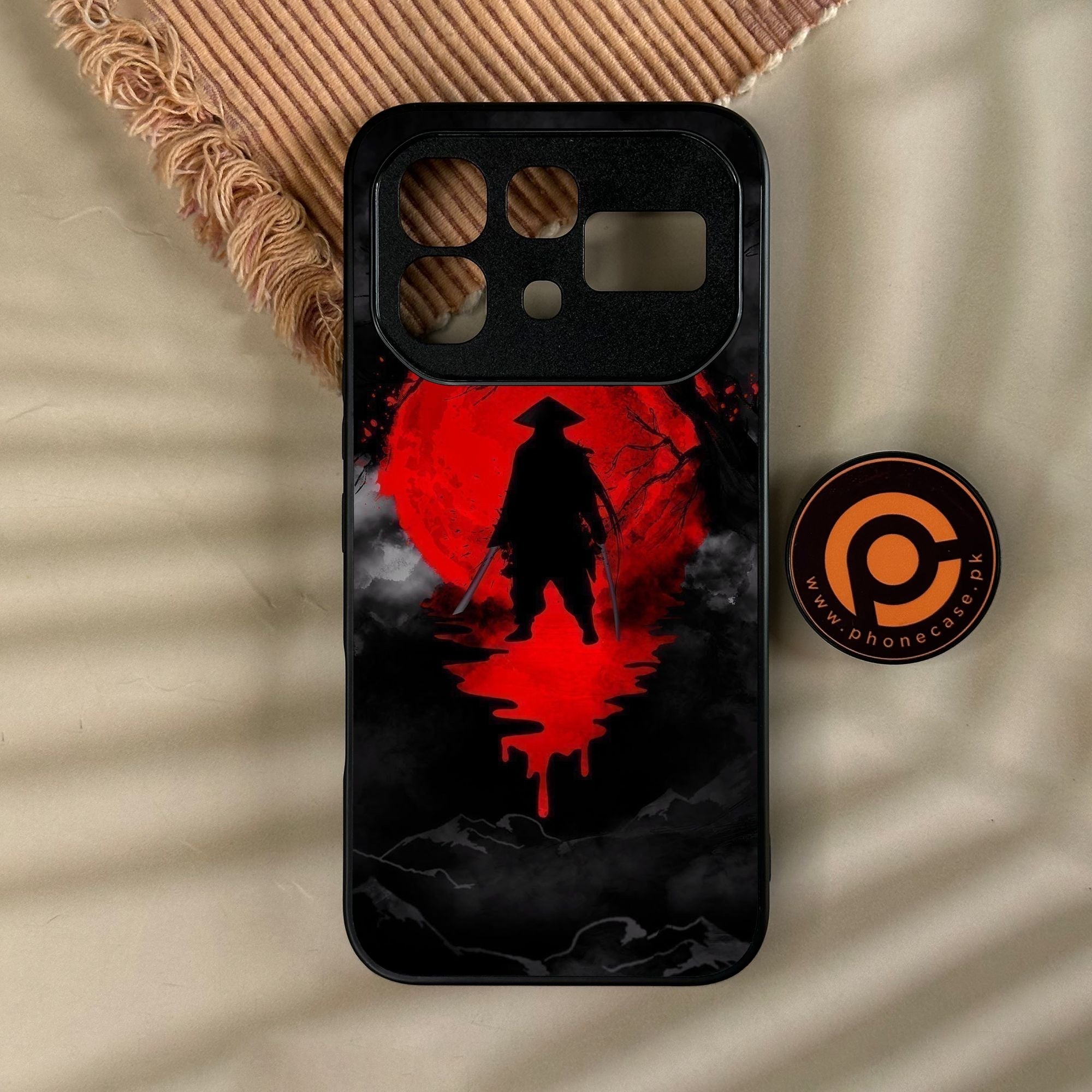 Infinix Note 60 Pro - Ninja Design 3 - Premium Metal Printed Soft Bumper Shock Proof Case