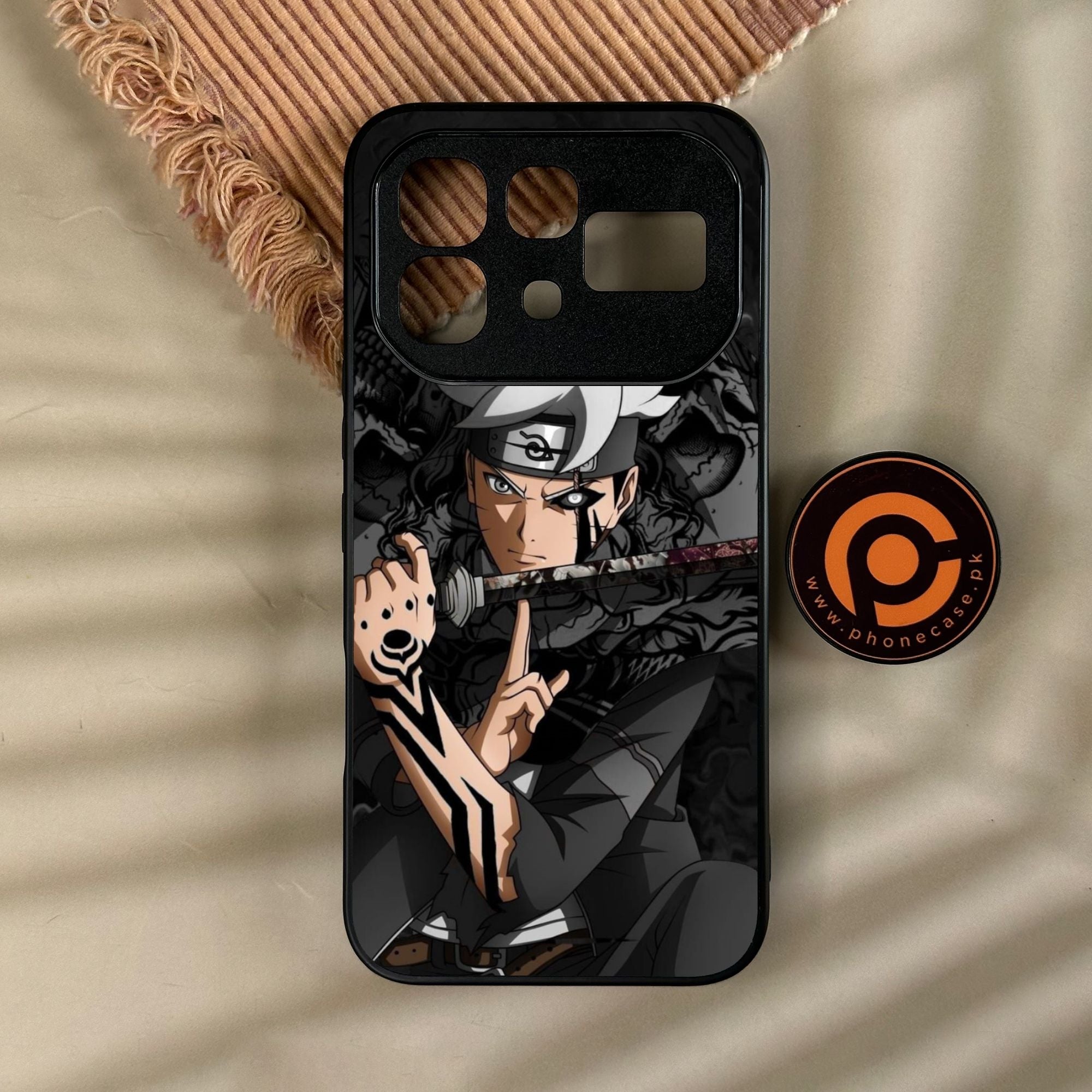 Infinix Note 60 - Anime 2.0 Design 1 - Premium Metal Printed Soft Bumper Shock Proof Case