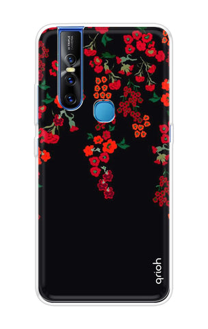 Floral Deco Soft Cover For Vivo V15