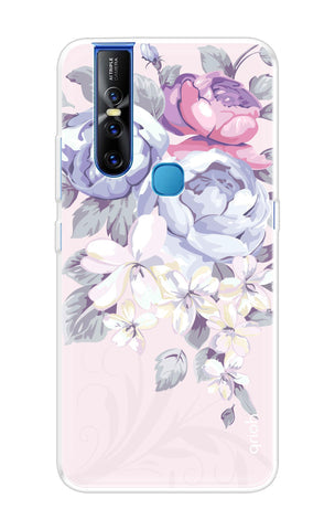 Floral Bunch Soft Cover for Vivo V15