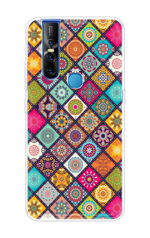 Multicolor Mandala Soft Cover for Vivo V15