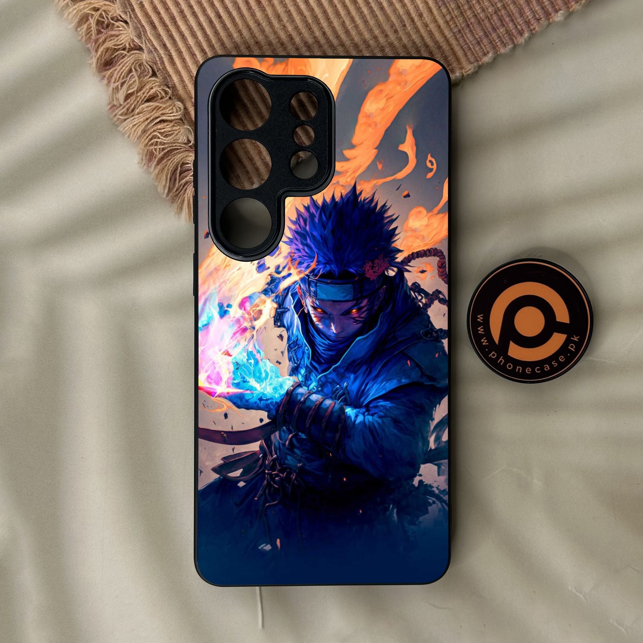 Galaxy S26 Ultra - Anime 2.0 Design 3 - Premium Metal Printed Soft Bumper Shock Proof Case