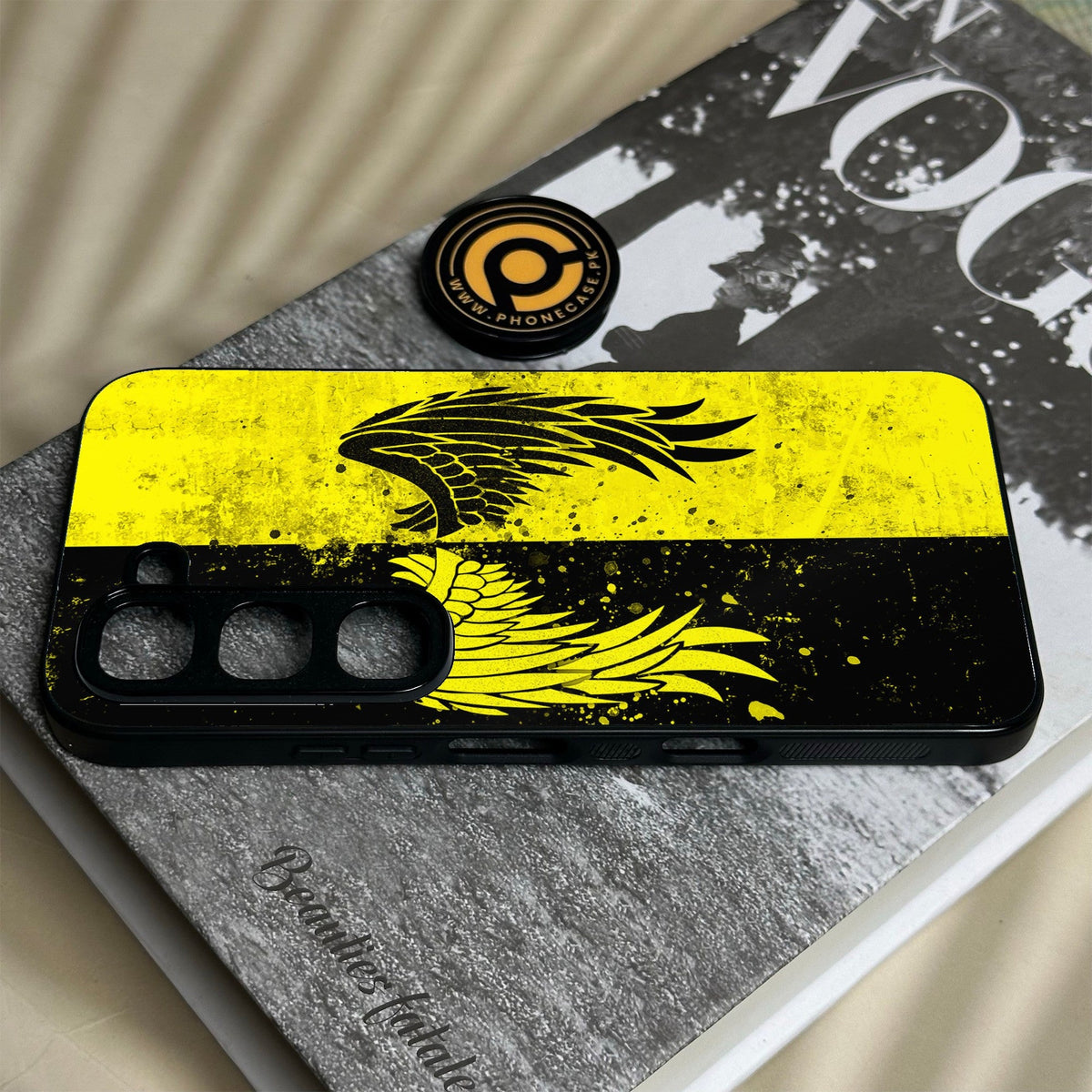 Infinix Hot 70 Pro - Angel 2.0 Design 1 - Premium Metal Printed Soft Bumper Shock Proof Case