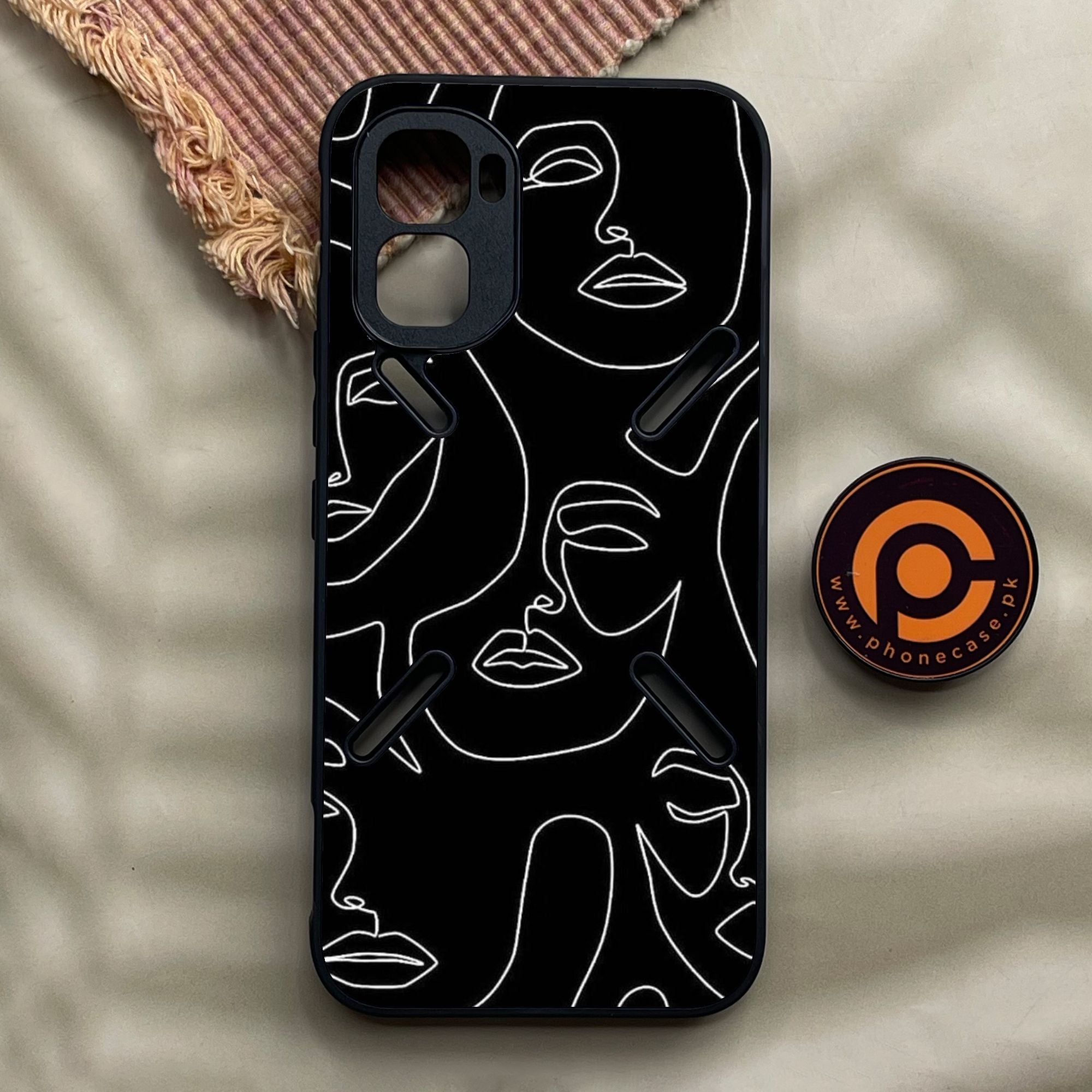 Infinix GT 50 Pro - Girls Design 2 - Premium Metal Printed Soft Bumper Shock Proof Case