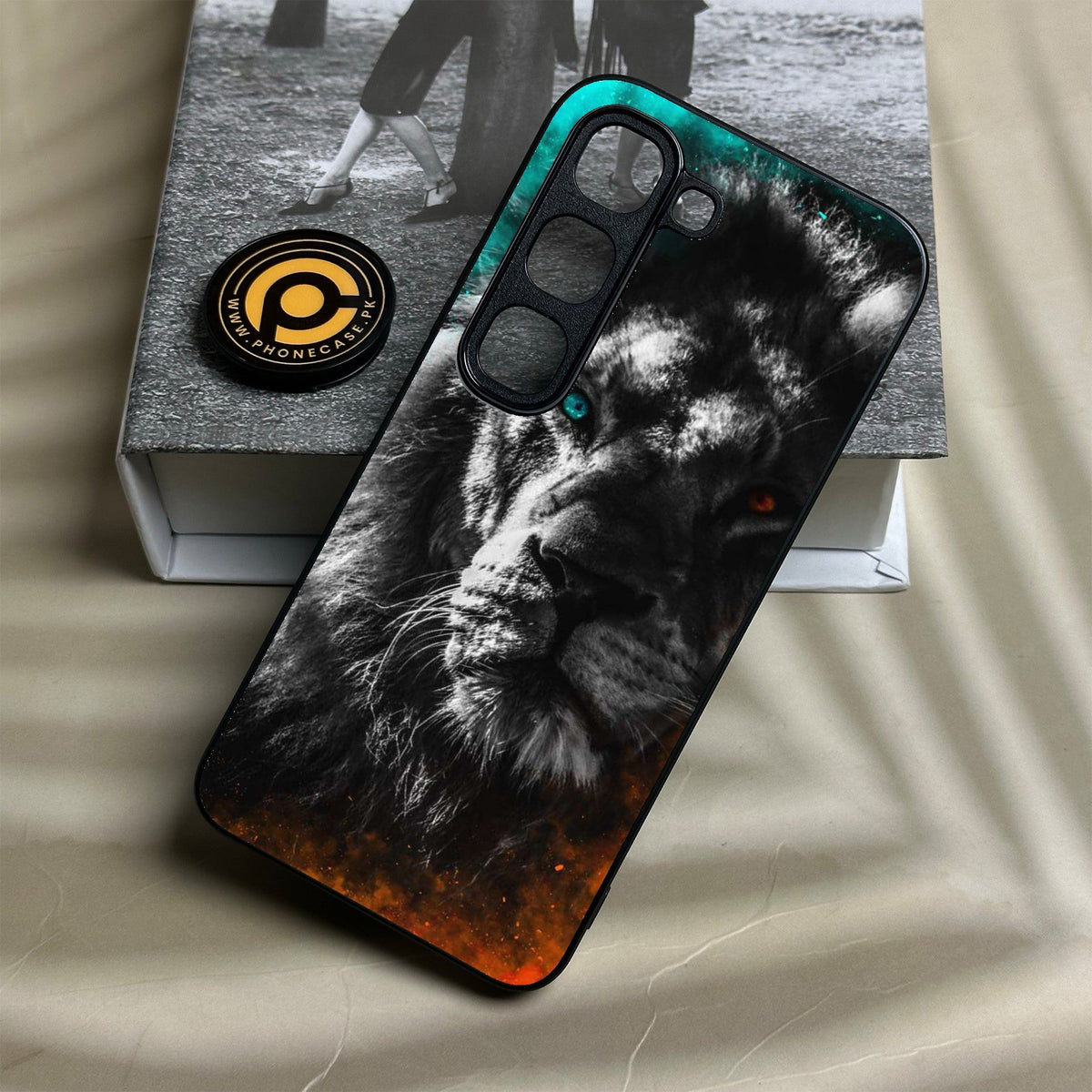 Infinix Hot 70 Pro - Tiger Design 3 - Premium Metal Printed Soft Bumper Shock Proof Case