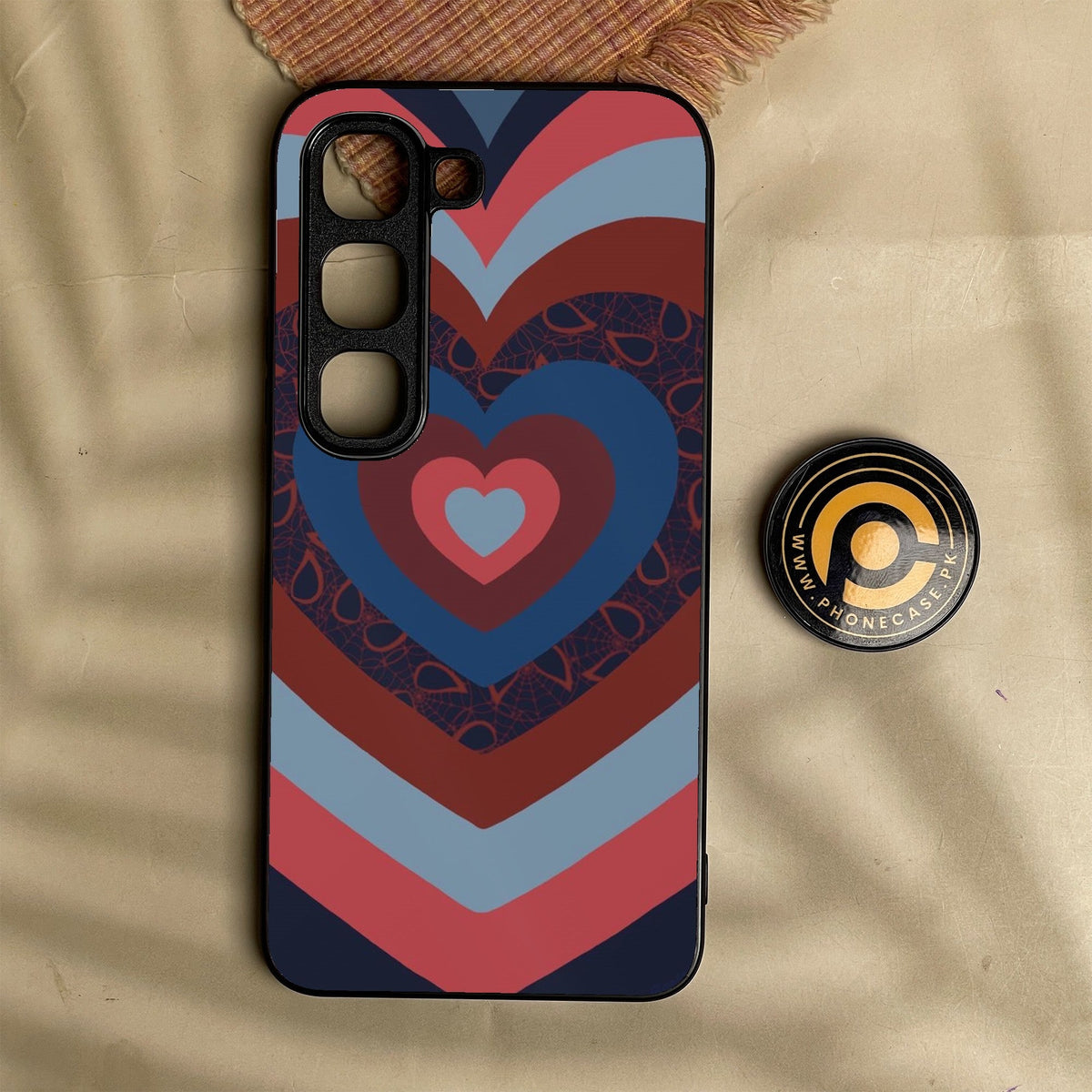 Infinix Hot 70 Pro - Heart 2.0 Design 2 - Premium Metal Printed Soft Bumper Shock Proof Case