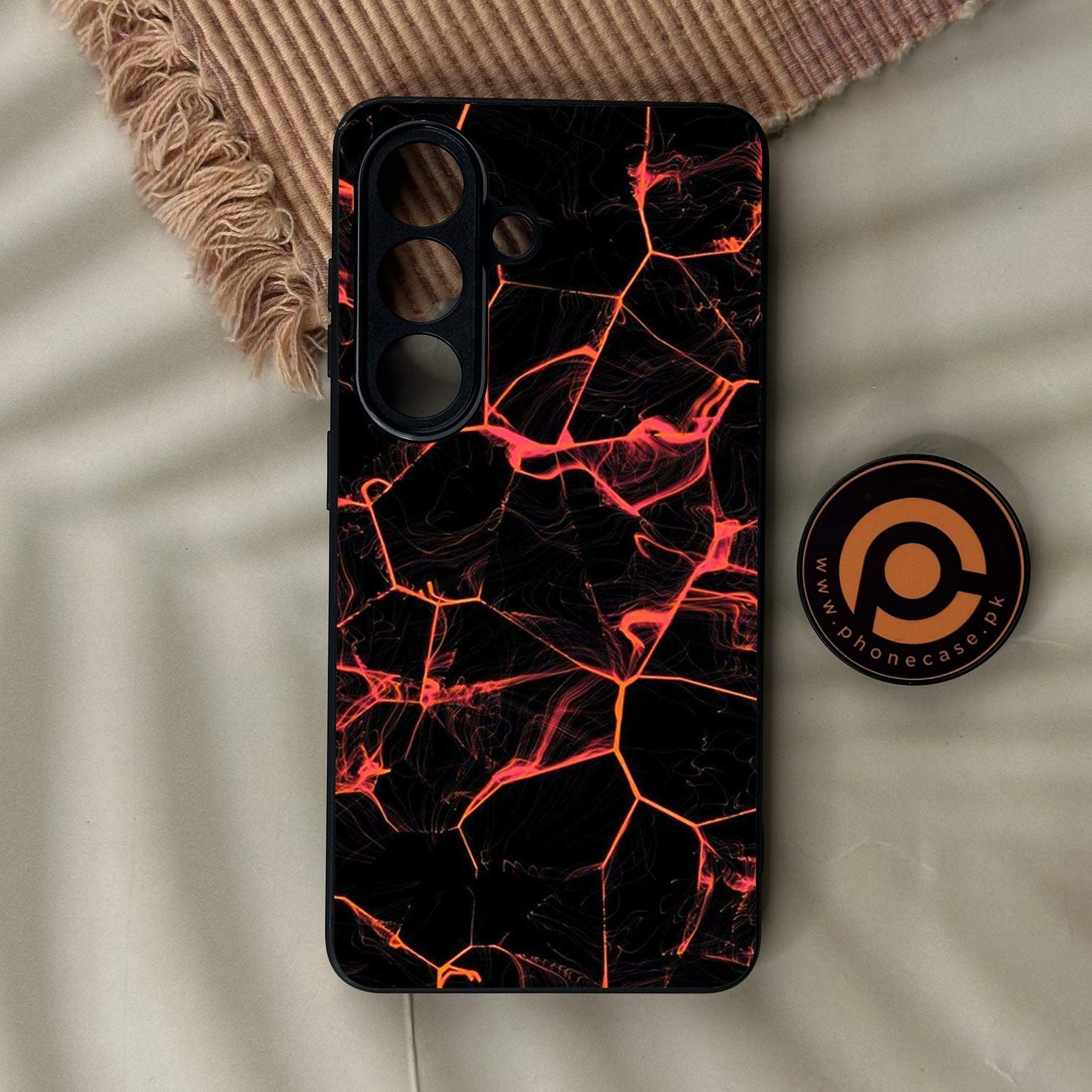 Galaxy S26 - Black Marble Design 8 - Premium Metal Printed Soft Bumper Shock Proof Case