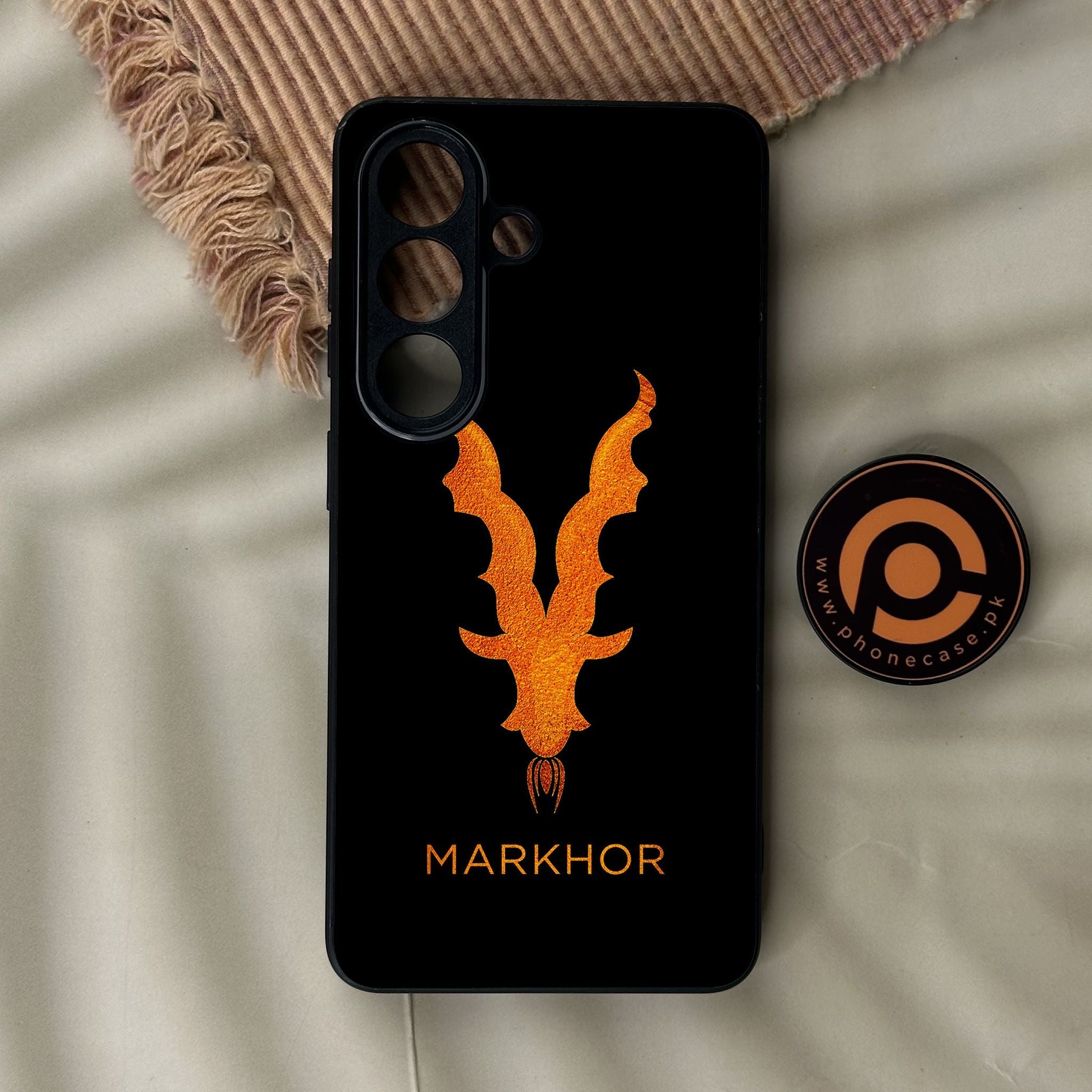 Galaxy S26 - Markhor Design 12 - Premium Metal Printed Soft Bumper Shock Proof Case