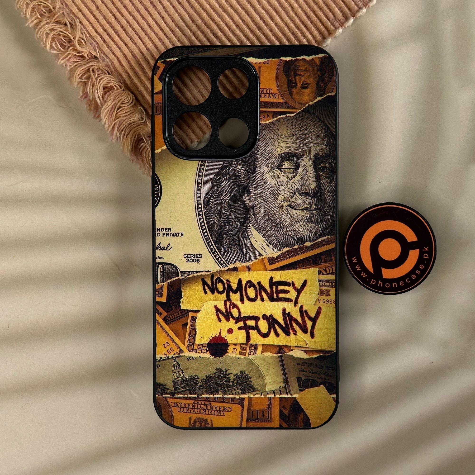 OnePlus Turbo 6 - Dollar Design 1 - Premium Metal Printed Soft Bumper Shock Proof Case