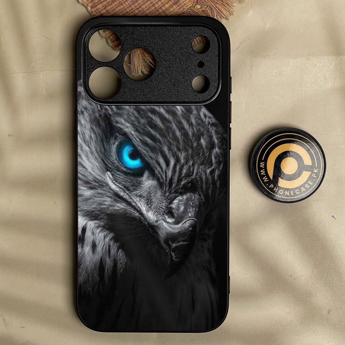 Iphone 18 Pro Max - Black Art Design 2 - Premium Metal Printed Soft Bumper Shock Proof Case