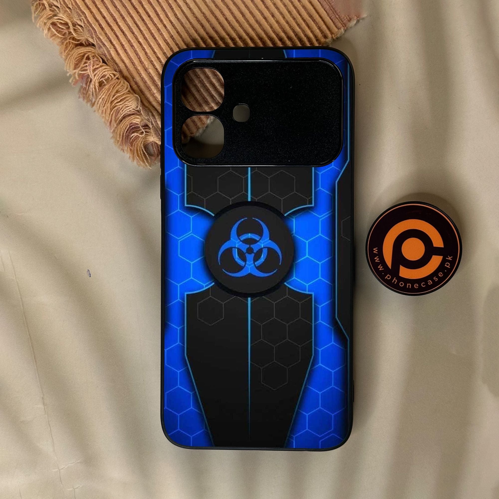 Infinix Smart 20 - Biohazard Design 1 - Premium Metal Printed Soft Bumper Shock Proof Case