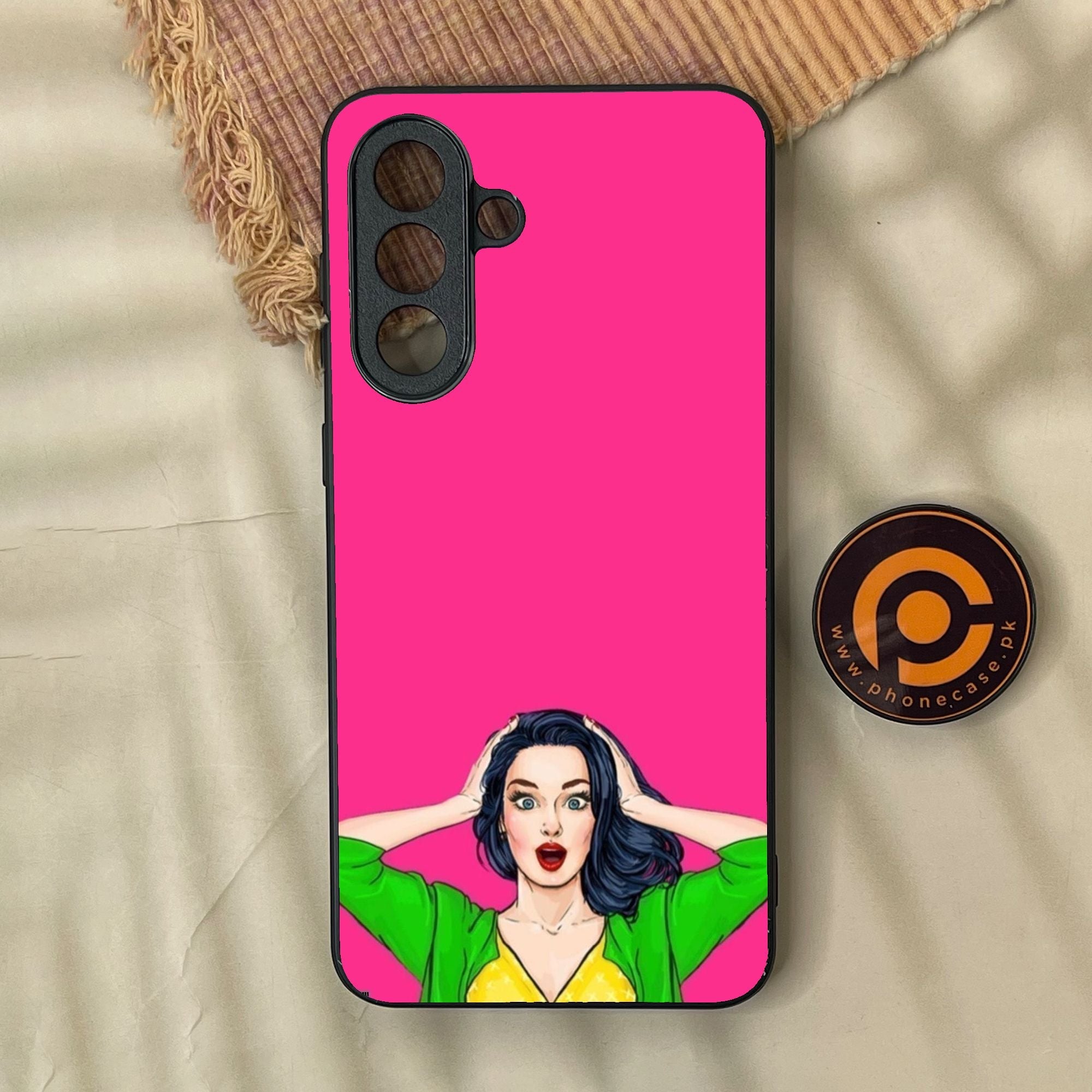 Samsung Galaxy A57 - Anime Girls Design 10 - Premium Metal Printed Soft Bumper Shock Proof Case
