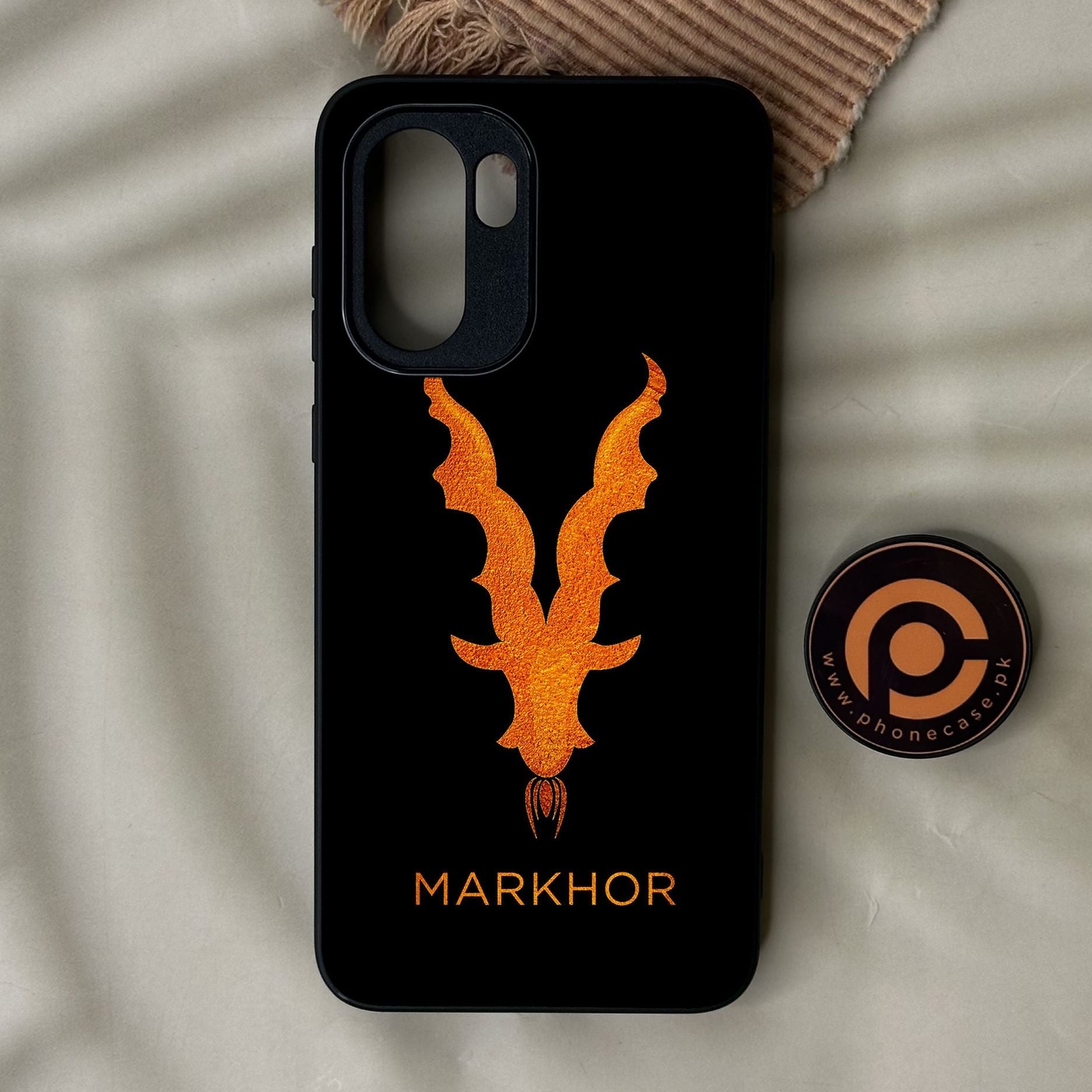 OnePlus Ace 6 - Markhor Design 12 - Premium Metal Printed Soft Bumper Shock Proof Case