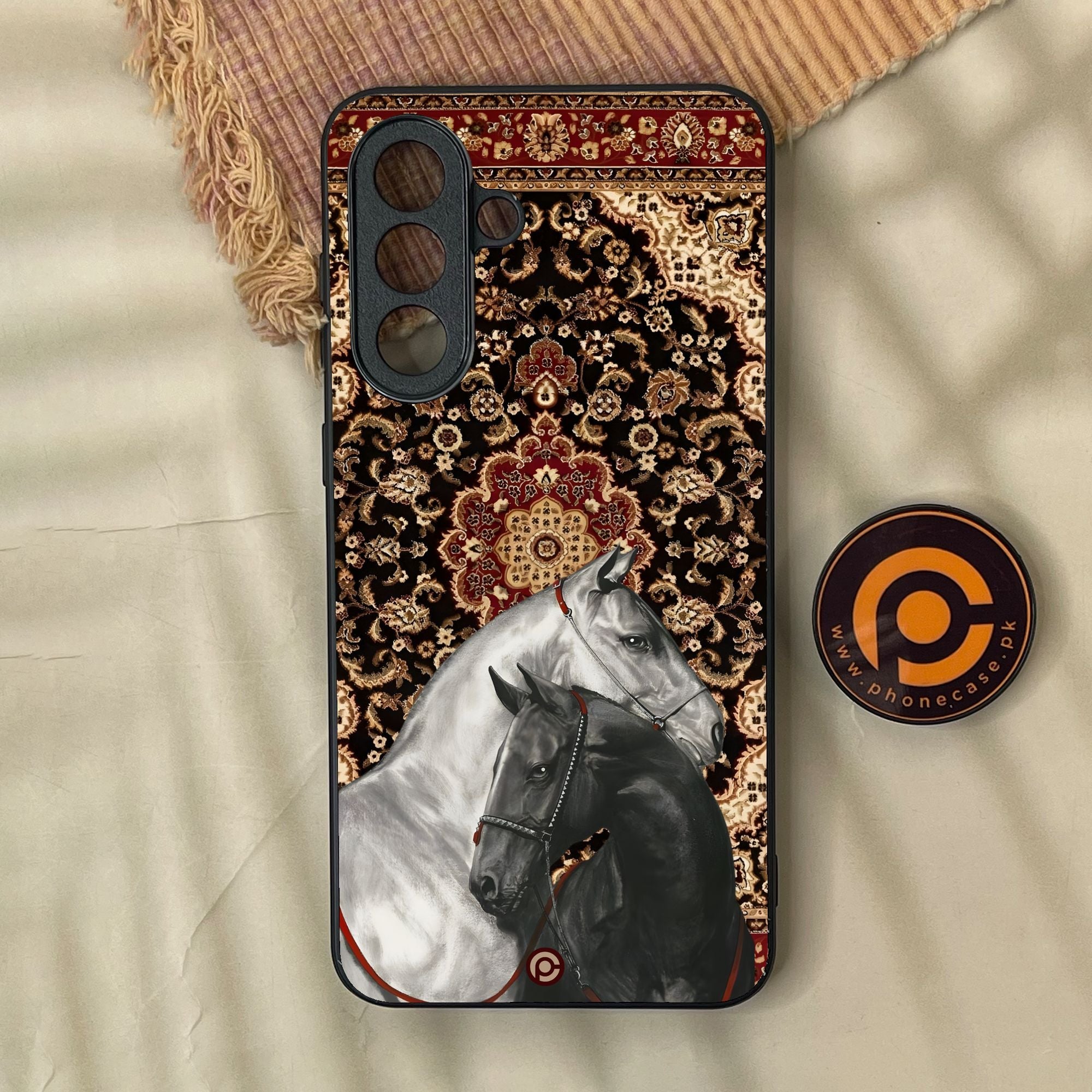 Samsung Galaxy A37 - Horse Heritage - Premium Metal Printed Soft Bumper Shock Proof Case