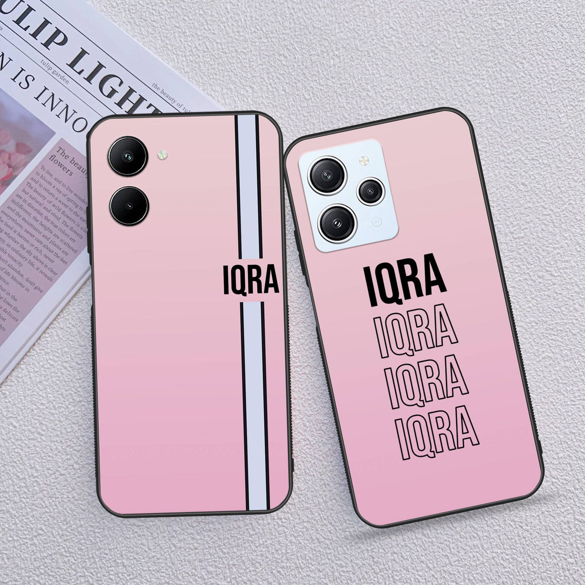 Own Name Customized Glossy Case For All Models