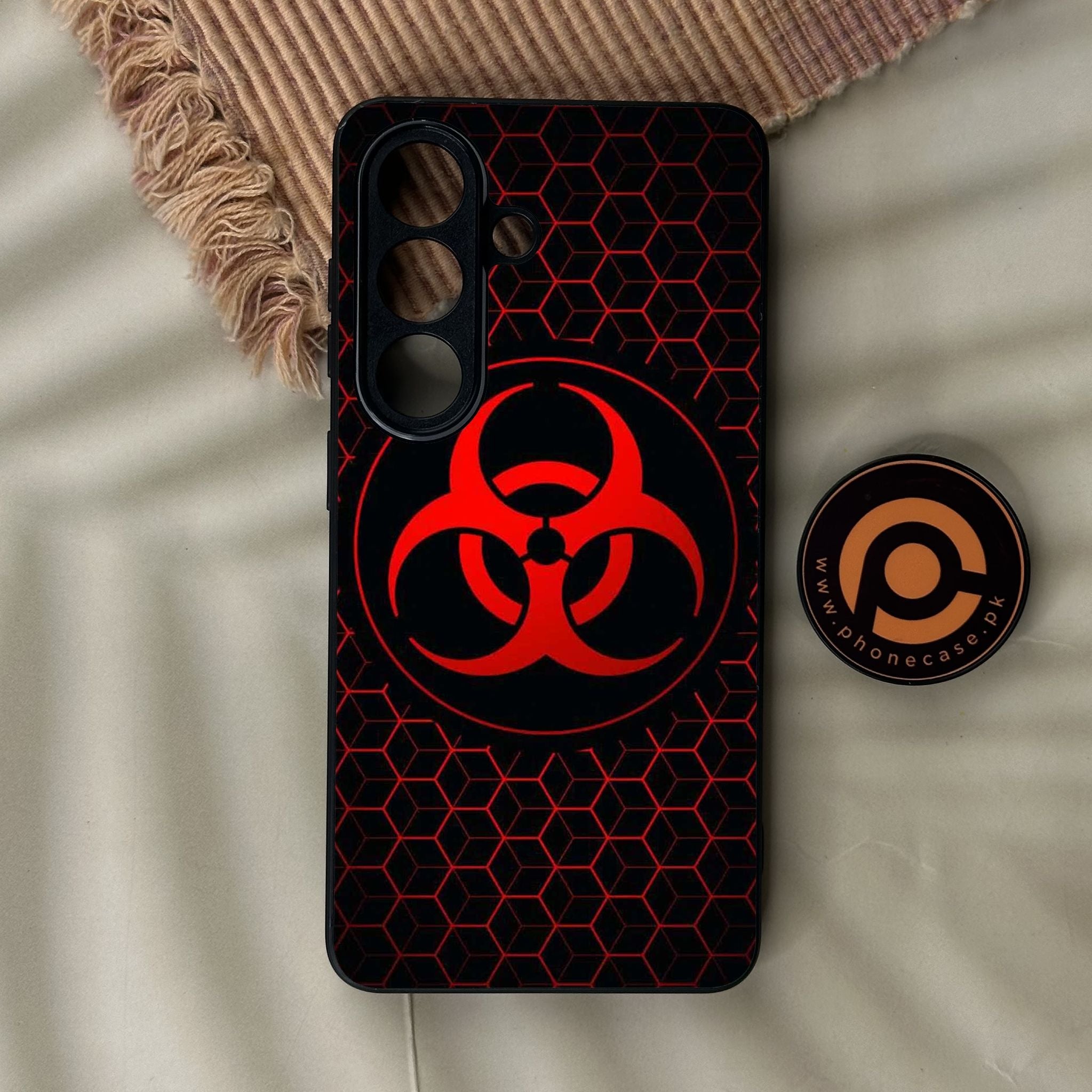 Galaxy S26 - Biohazard Design 8 - Premium Metal Printed Soft Bumper Shock Proof Case
