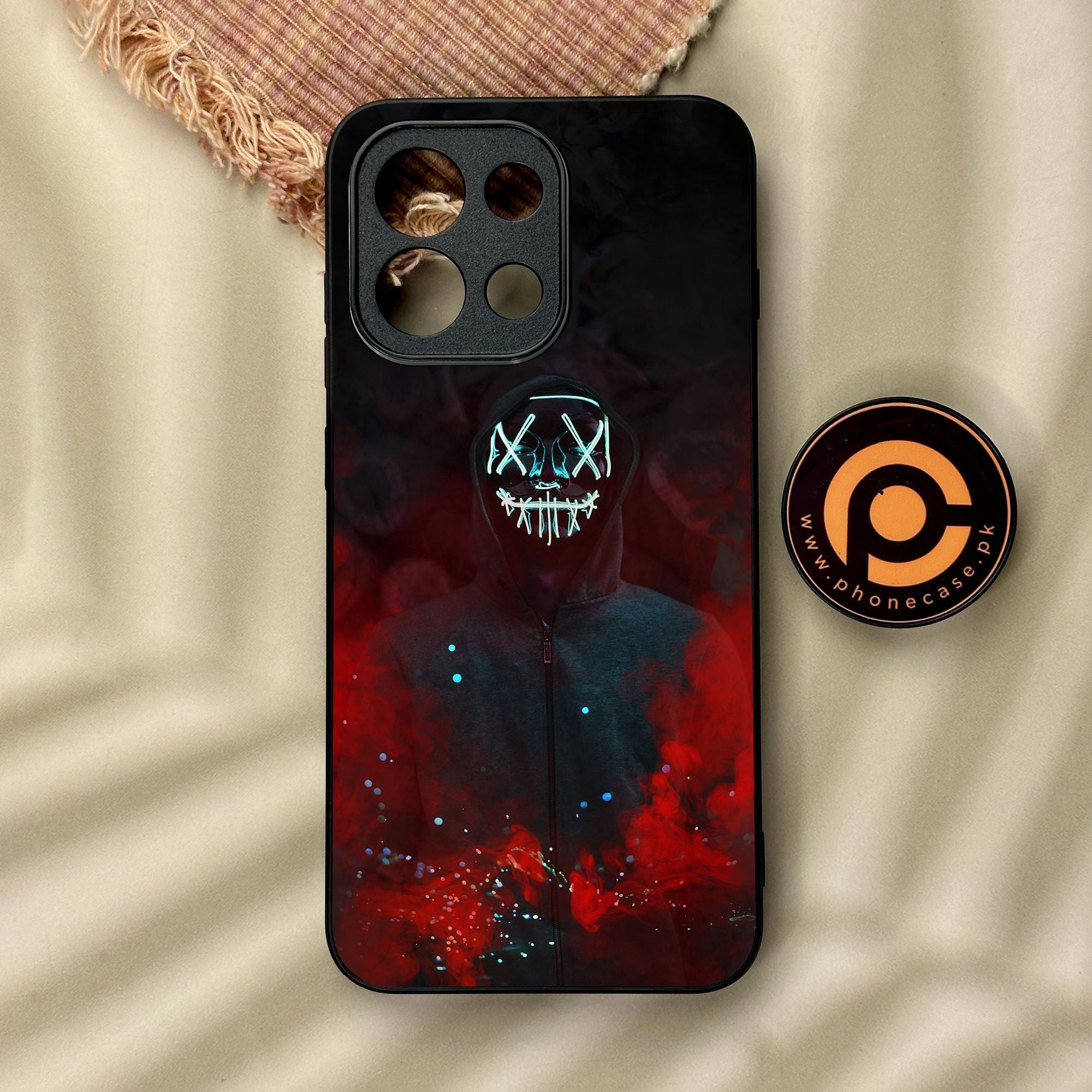 OnePlus 13s - Anonymous 2.0 Design 3 - Premium Metal Printed Soft Bumper Shock Proof Case