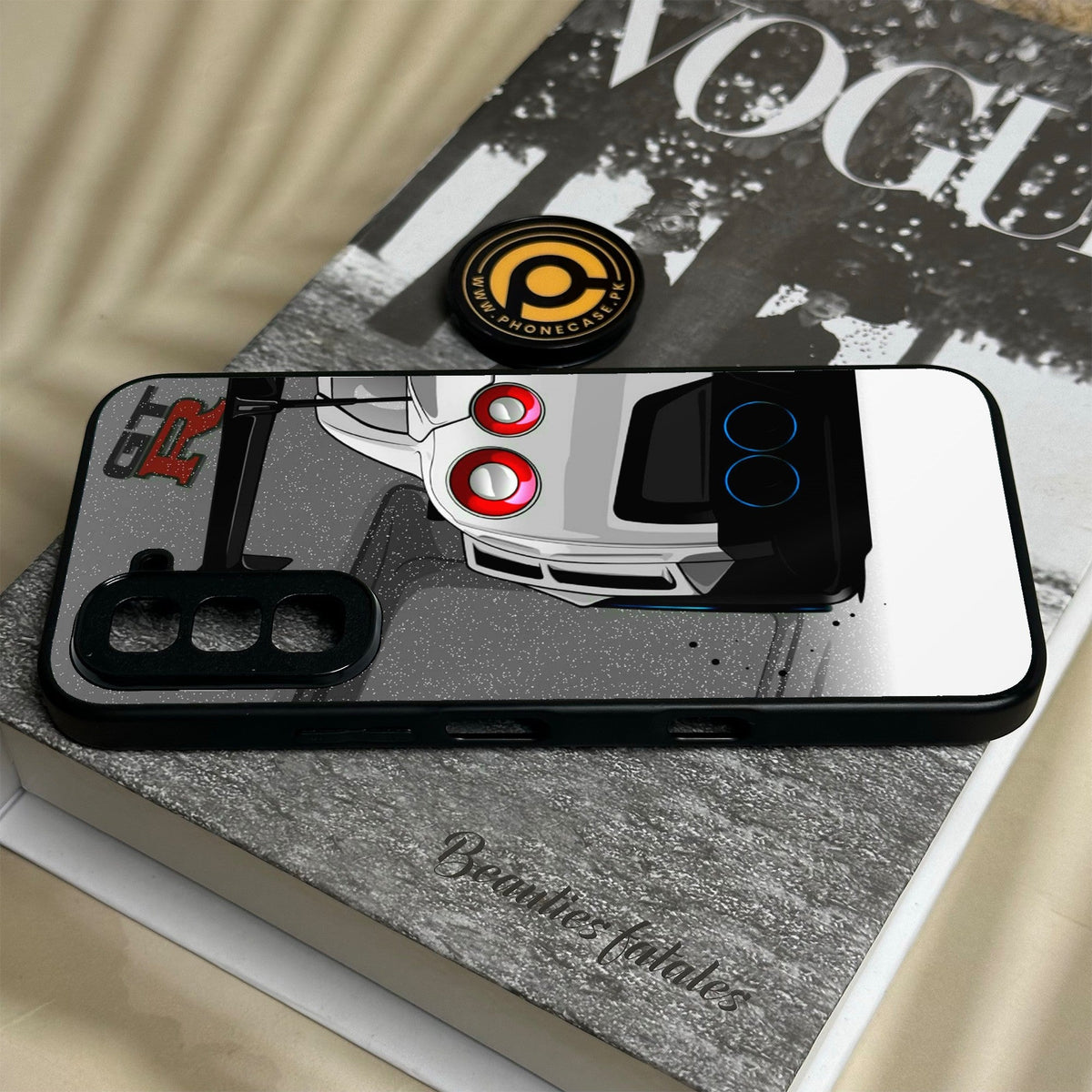 Infinix Hot 70 - Racing Series 2.0 Design 5 - Premium Metal Printed Soft Bumper Shock Proof Case