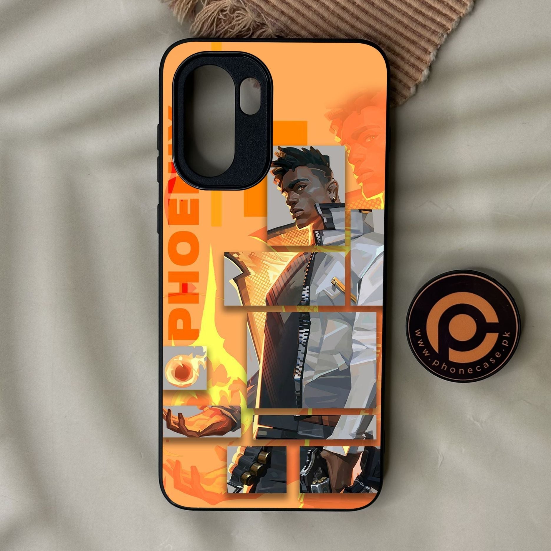 OnePlus Ace 6 - Battle-Ready Design 9 - Premium Metal Printed Soft Bumper Shock Proof Case