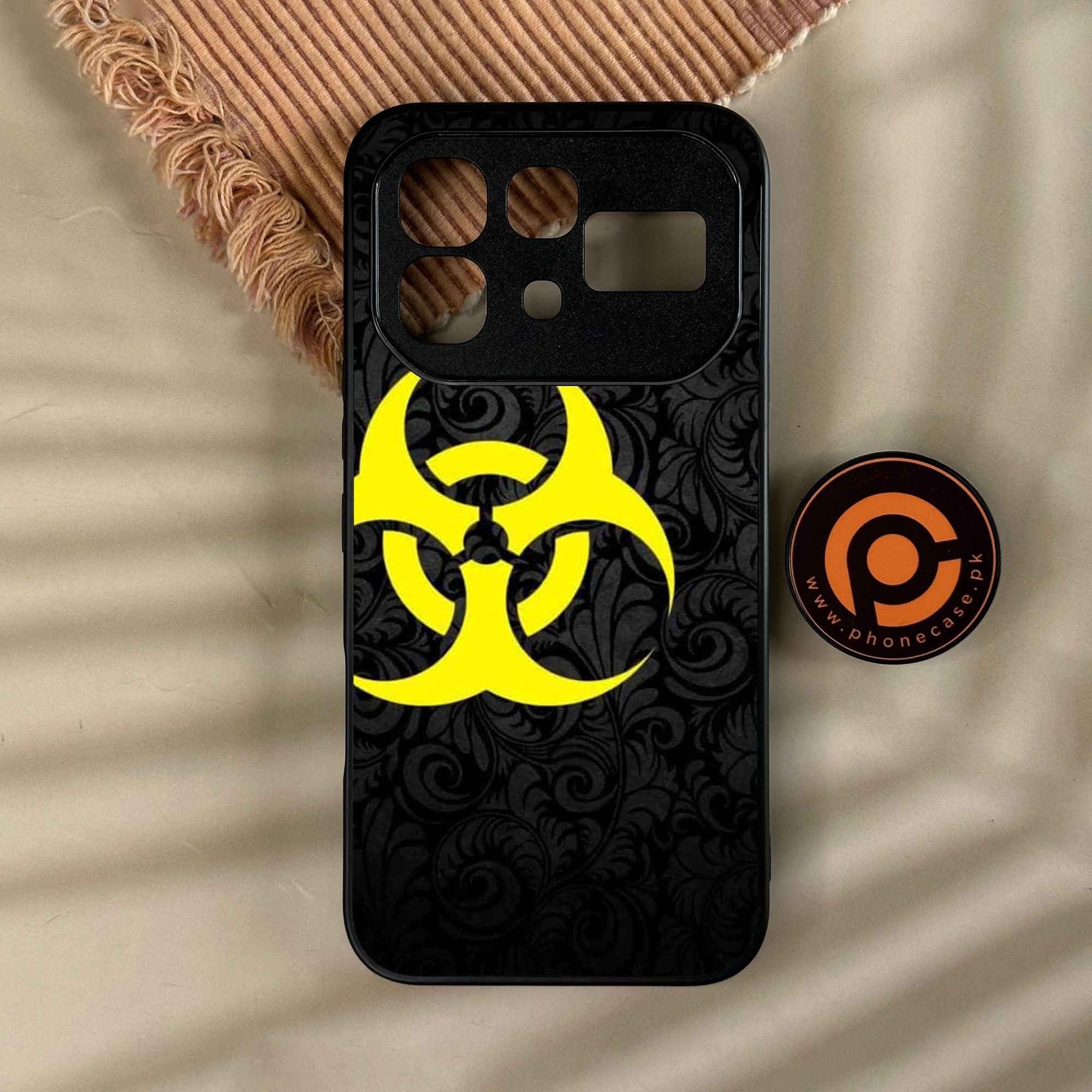 Infinix Note 60 - Biohazard Design 10 - Premium Metal Printed Soft Bumper Shock Proof Case