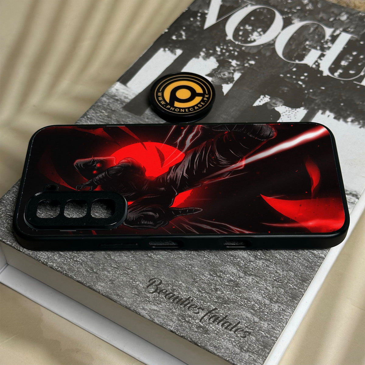 Infinix Hot 70 - Ninja Design 9 - Premium Metal Printed Soft Bumper Shock Proof Case