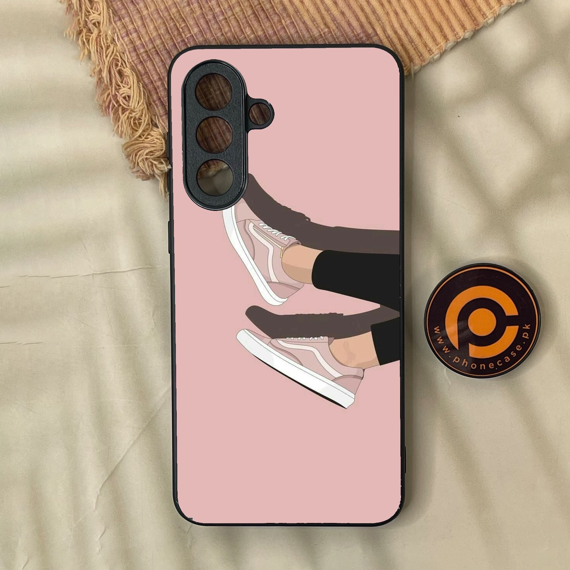 Samsung Galaxy A37 - Anime Girls Design 9 - Premium Metal Printed Soft Bumper Shock Proof Case