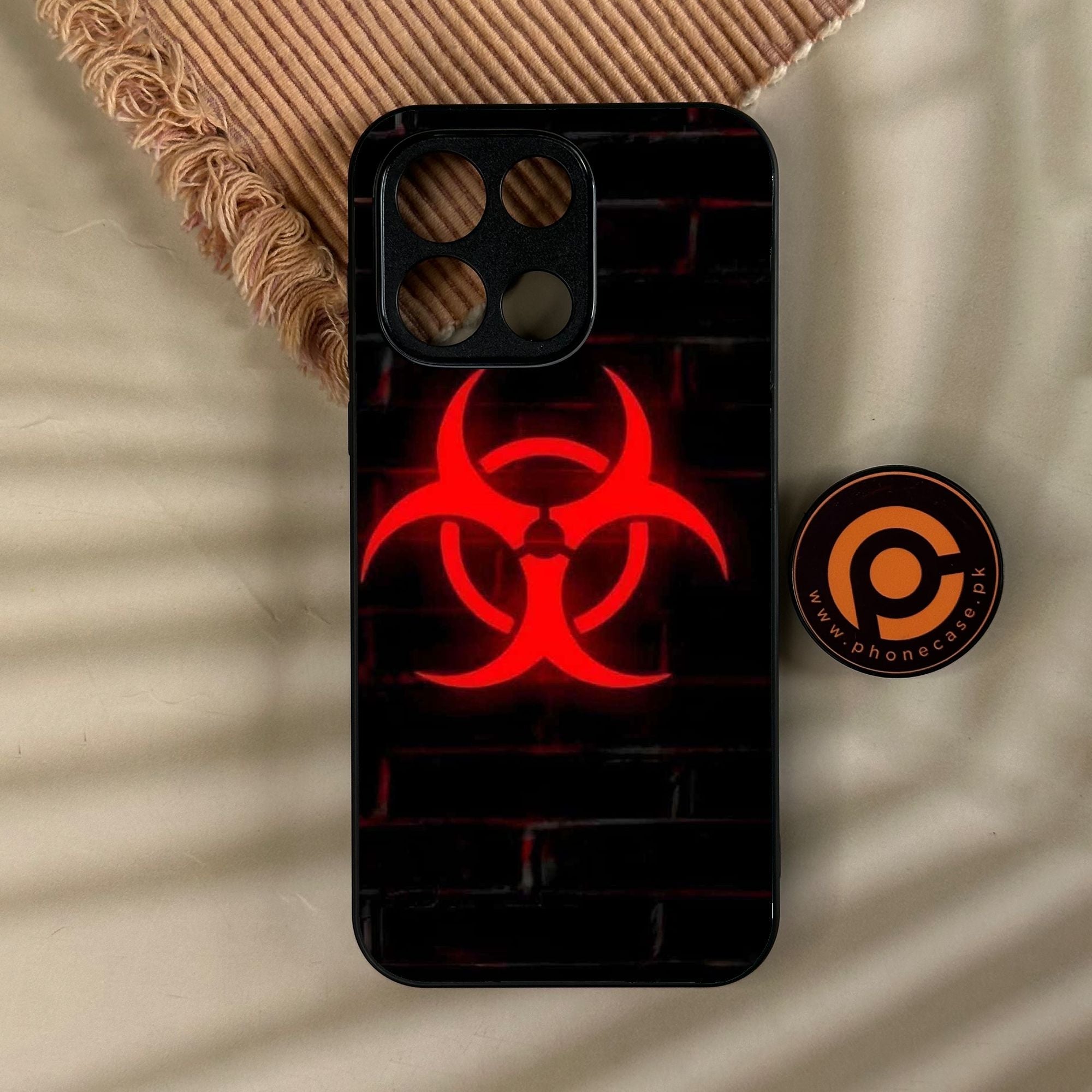 OnePlus Turbo 6 - Biohazard Design 6 - Premium Metal Printed Soft Bumper Shock Proof Case