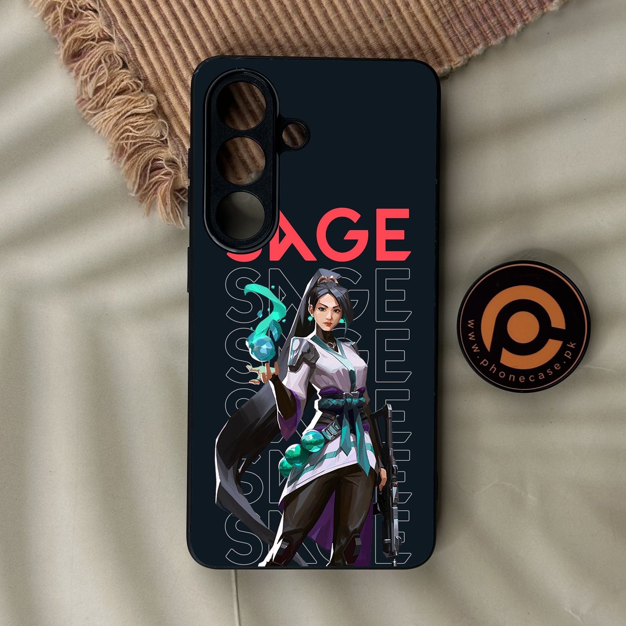 Galaxy S26 - Battle-Ready Design 3 - Premium Metal Printed Soft Bumper Shock Proof Case