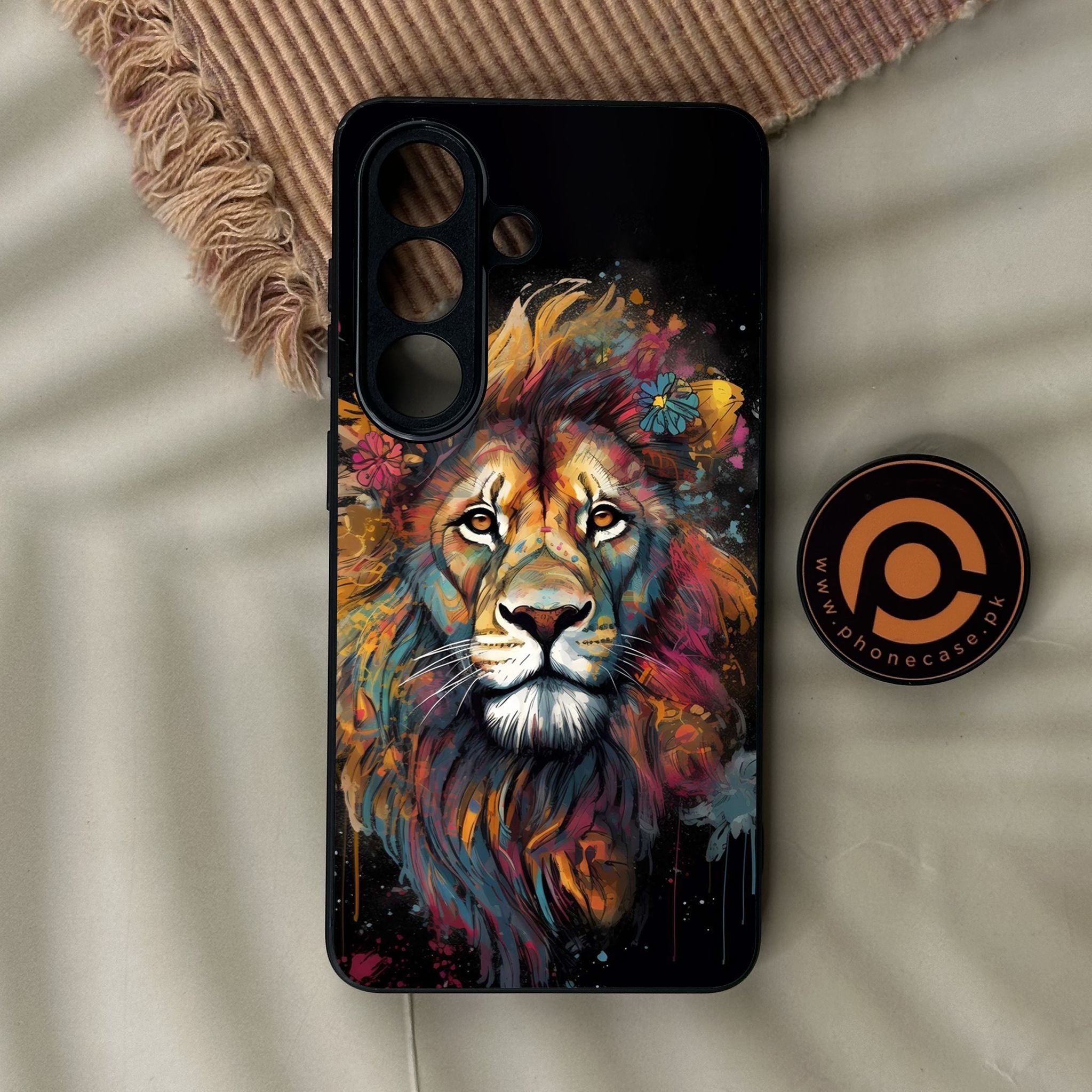 Galaxy S26 - Tiger 2.0 Design 10 - Premium Metal Printed Soft Bumper Shock Proof Case