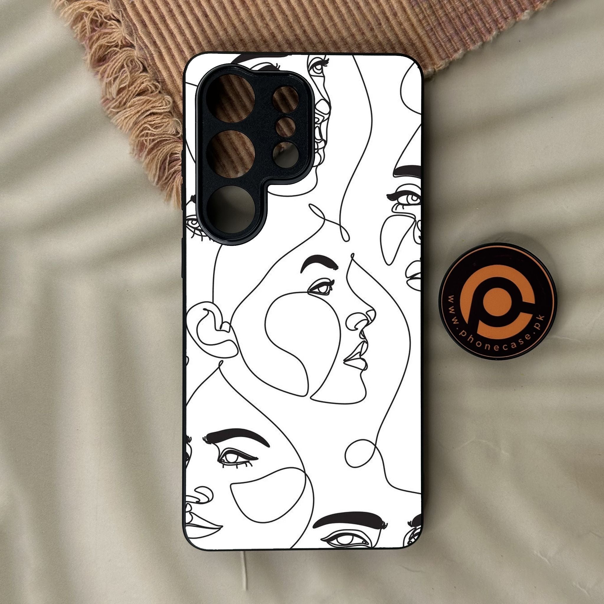Galaxy S26 Ultra - Girls Design 7 - Premium Metal Printed Soft Bumper Shock Proof Case