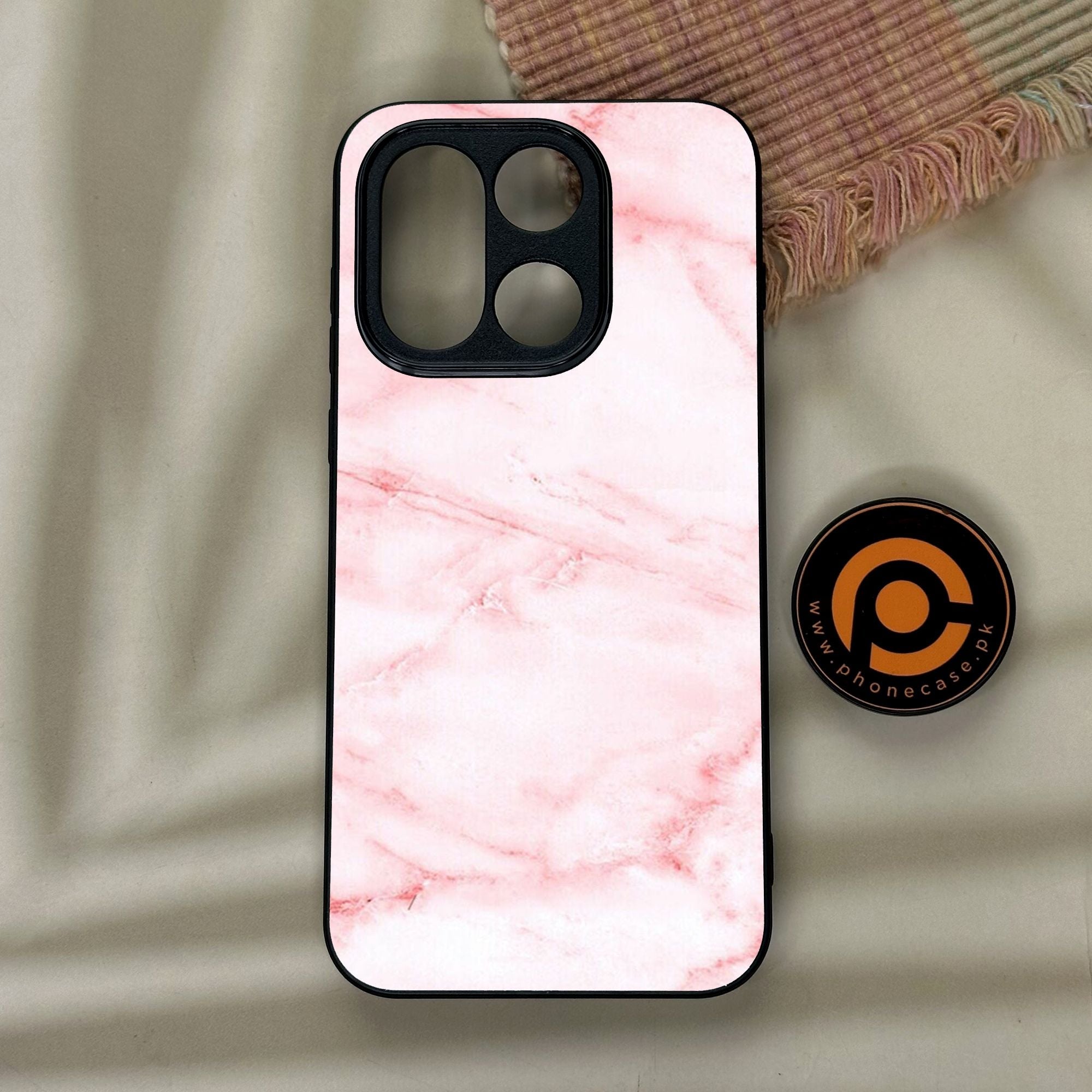 OnePlus 15 - Pink Design 2 - Premium Metal Printed Soft Bumper Shock Proof Case