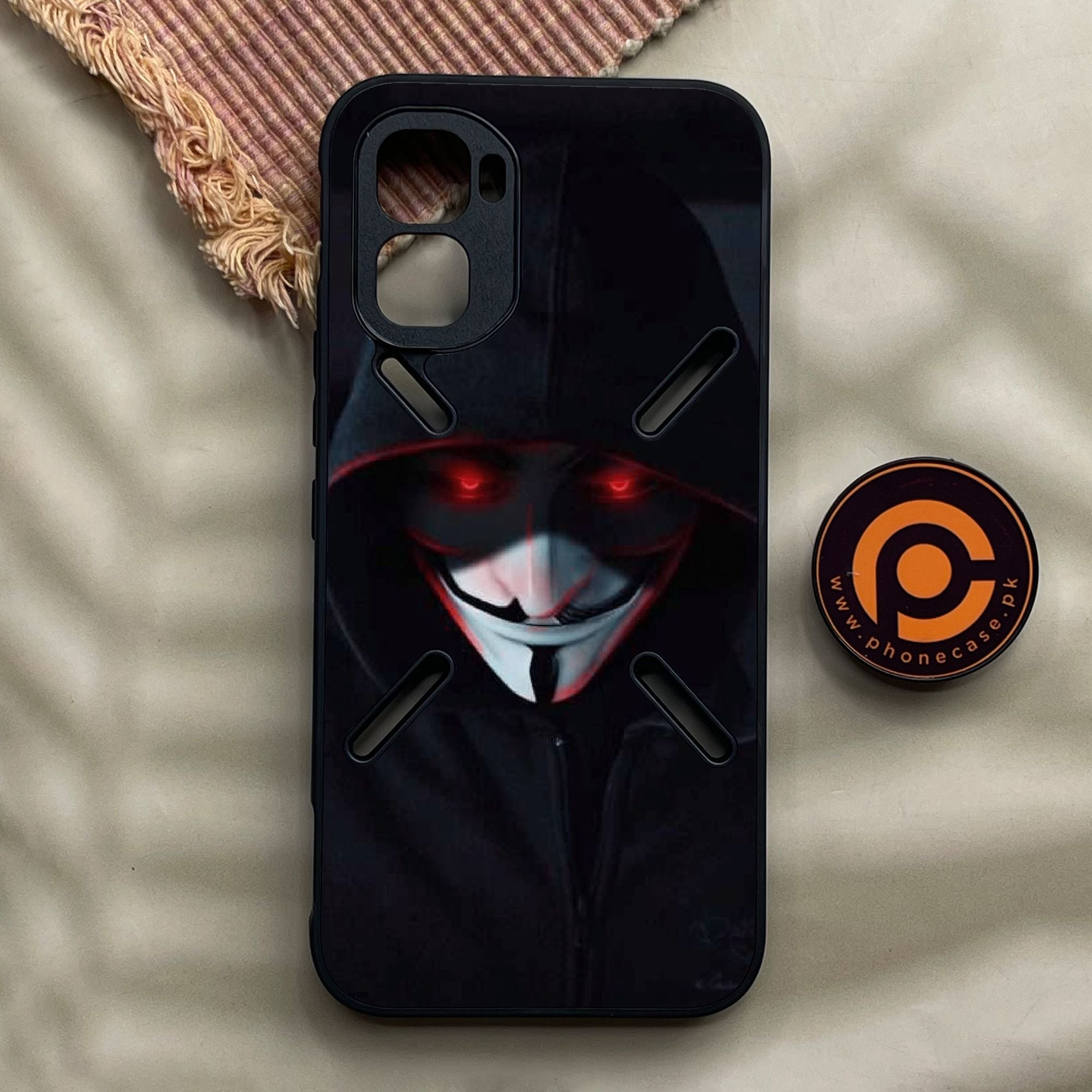 Infinix GT 50 Pro - Black Art Design 10 - Premium Metal Printed Soft Bumper Shock Proof Case