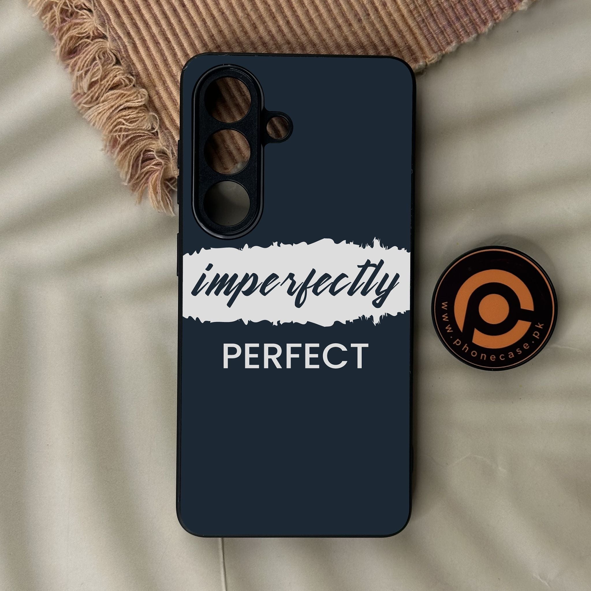 Galaxy S26 - Imperfectly - Premium Metal Printed Soft Bumper Shock Proof Case