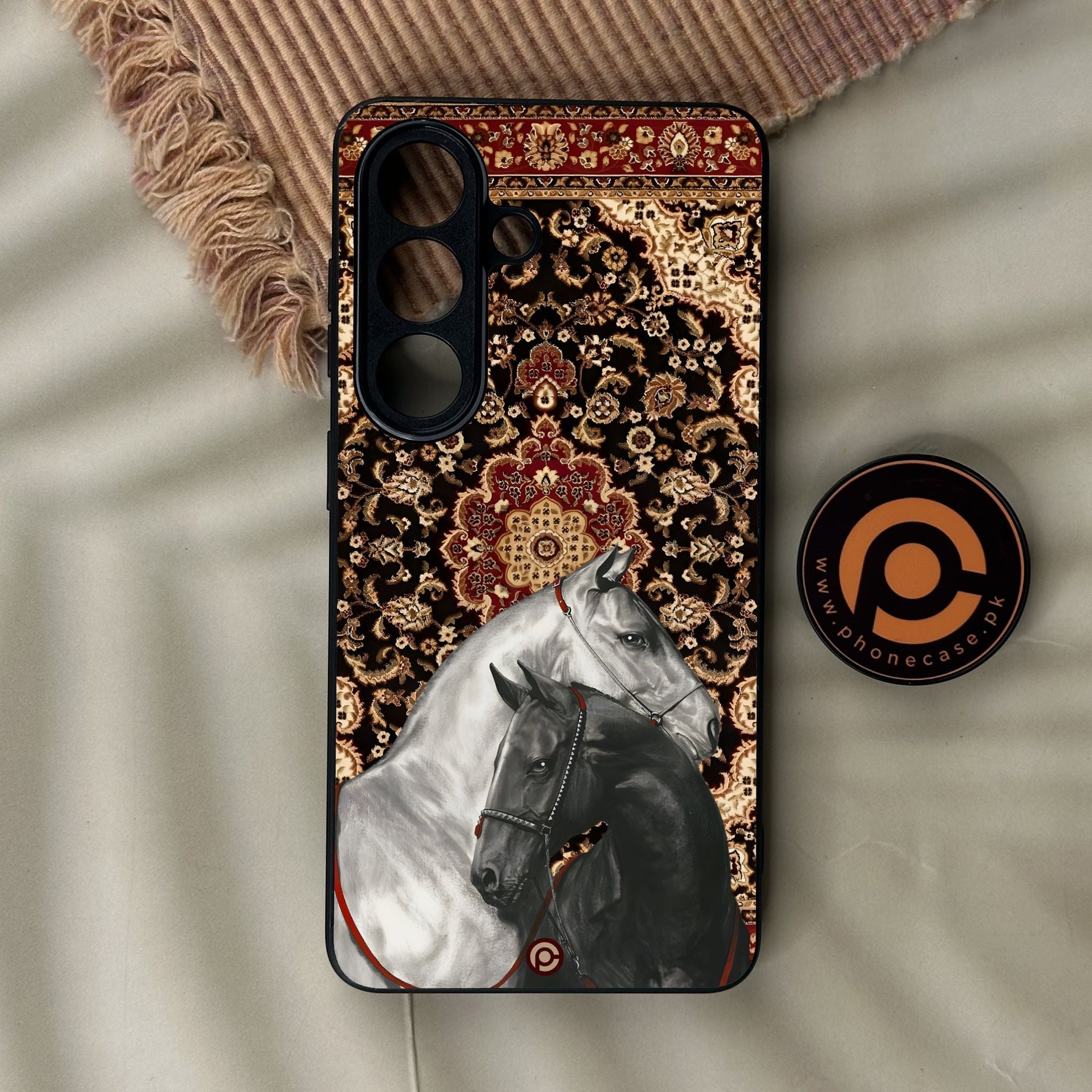 Galaxy S26 - Horse Heritage - Premium Metal Printed Soft Bumper Shock Proof Case