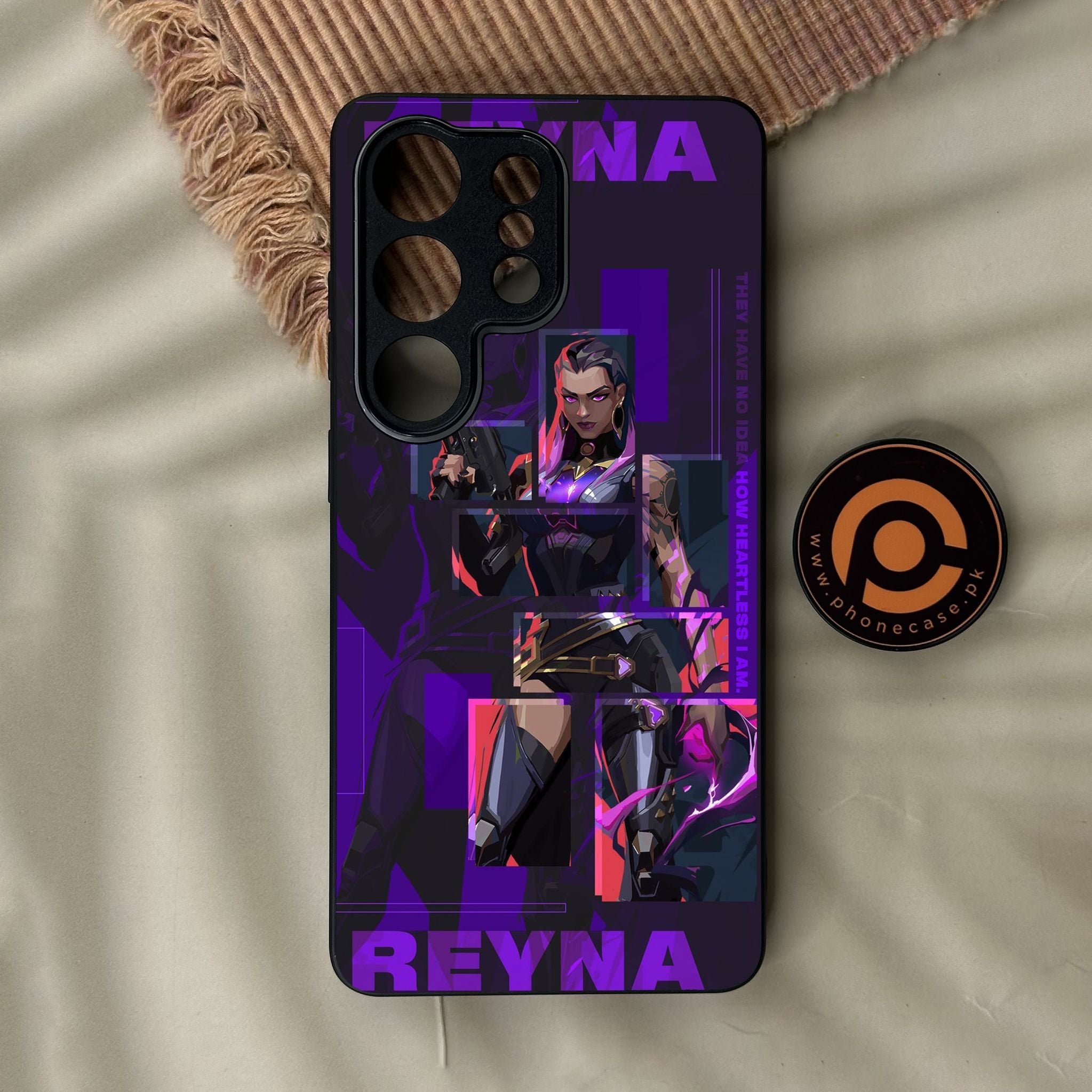 Galaxy S26 Ultra - Battle-Ready Design 2 - Premium Metal Printed Soft Bumper Shock Proof Case