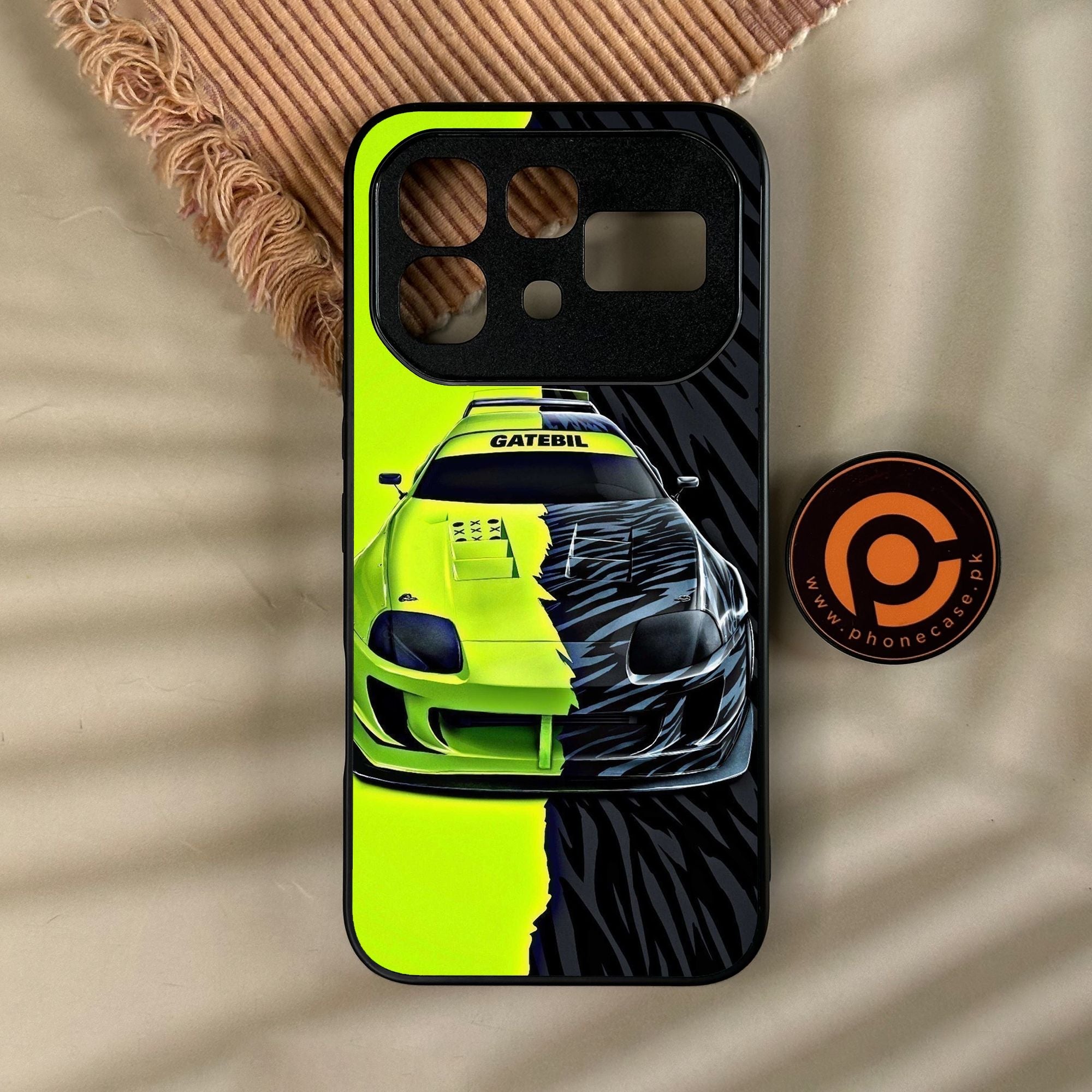 Infinix Note 60 Pro - Racing Series 2.0 Design 3 - Premium Metal Printed Soft Bumper Shock Proof Case