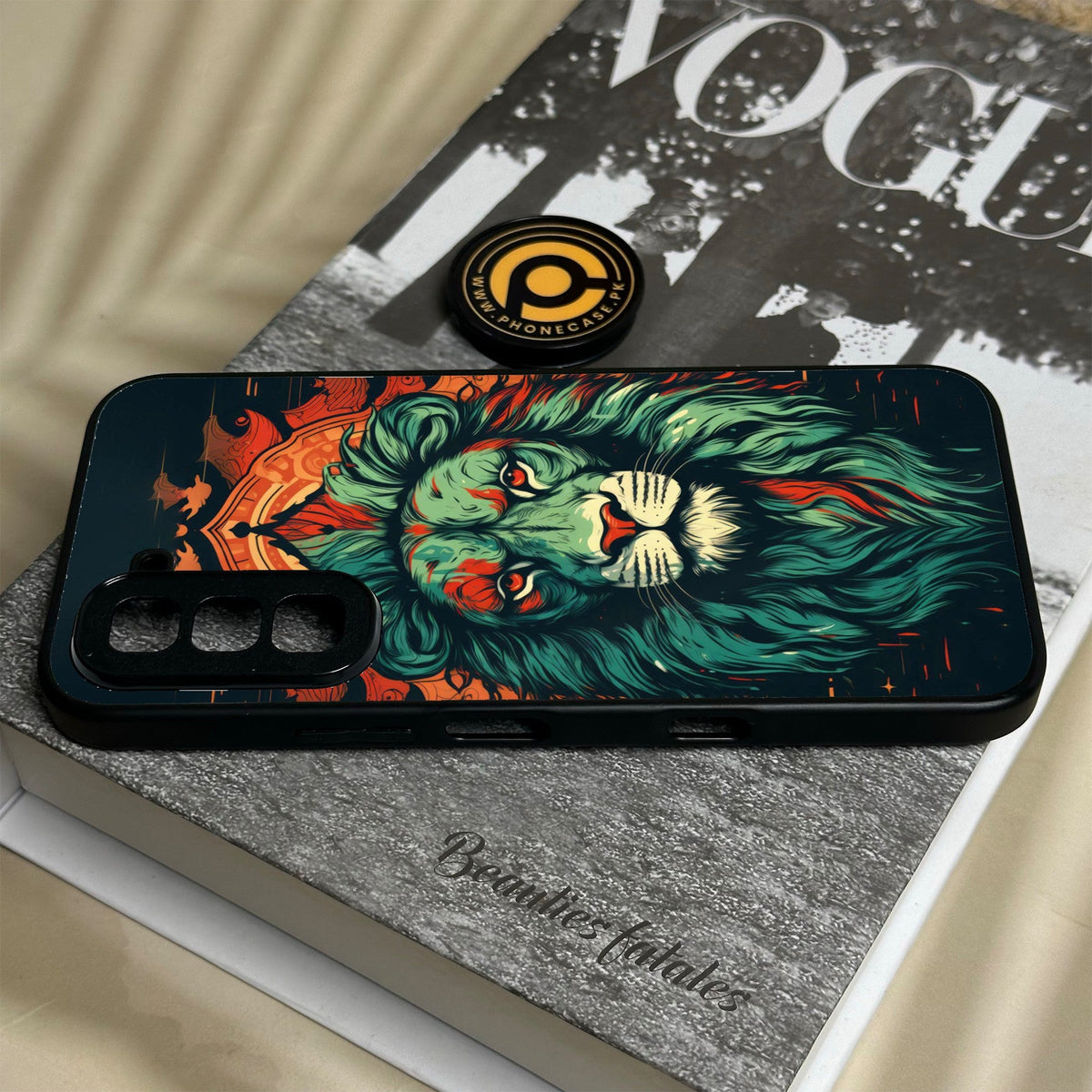 Infinix Hot 70 - Tiger 2.0 Design 2 - Premium Metal Printed Soft Bumper Shock Proof Case