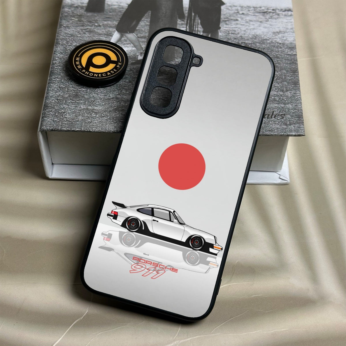 Infinix Hot 70 - Racing Series 2.0 Design 2 - Premium Metal Printed Soft Bumper Shock Proof Case