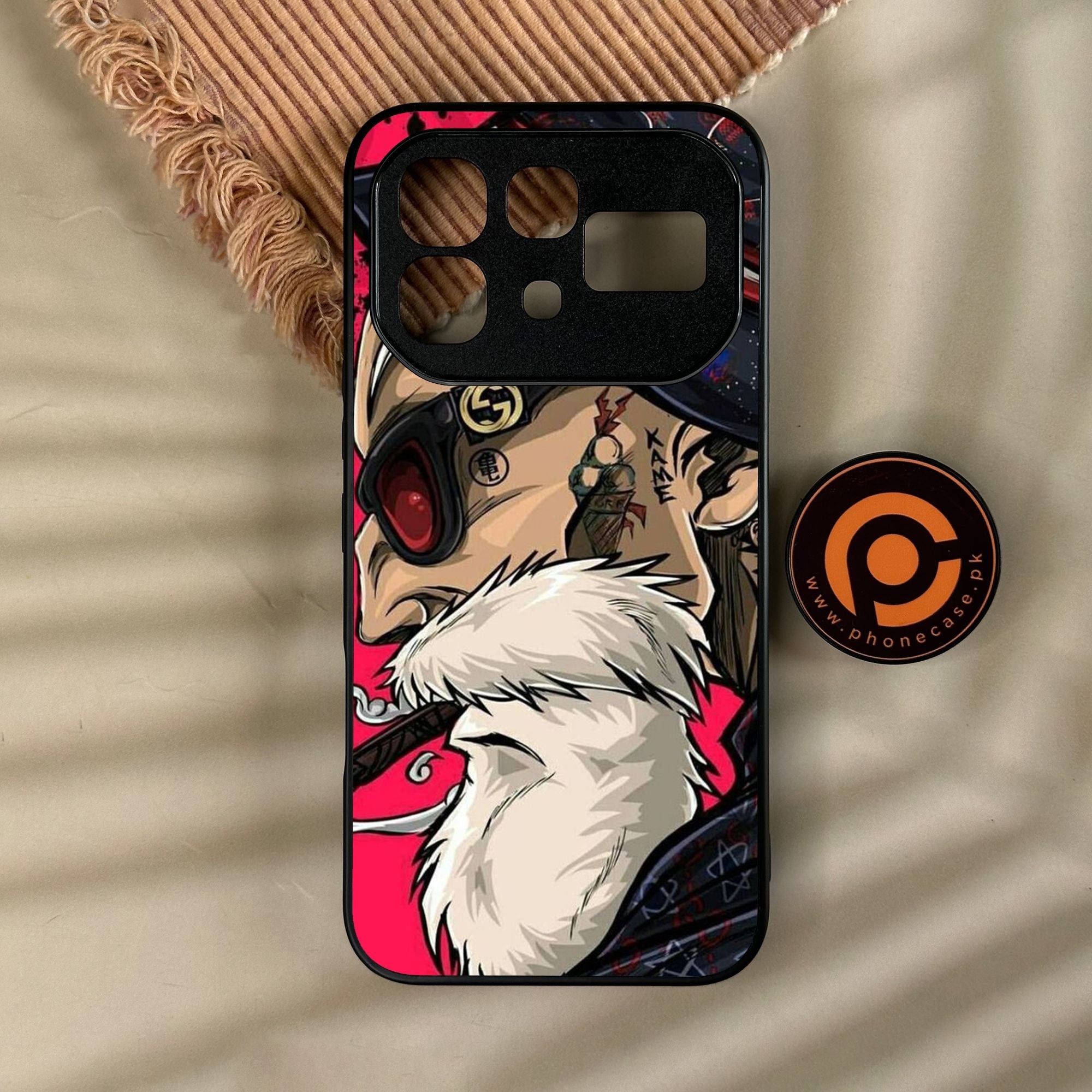 Infinix Note 60 - Master Roshi - Premium Metal Printed Soft Bumper Shock Proof Case